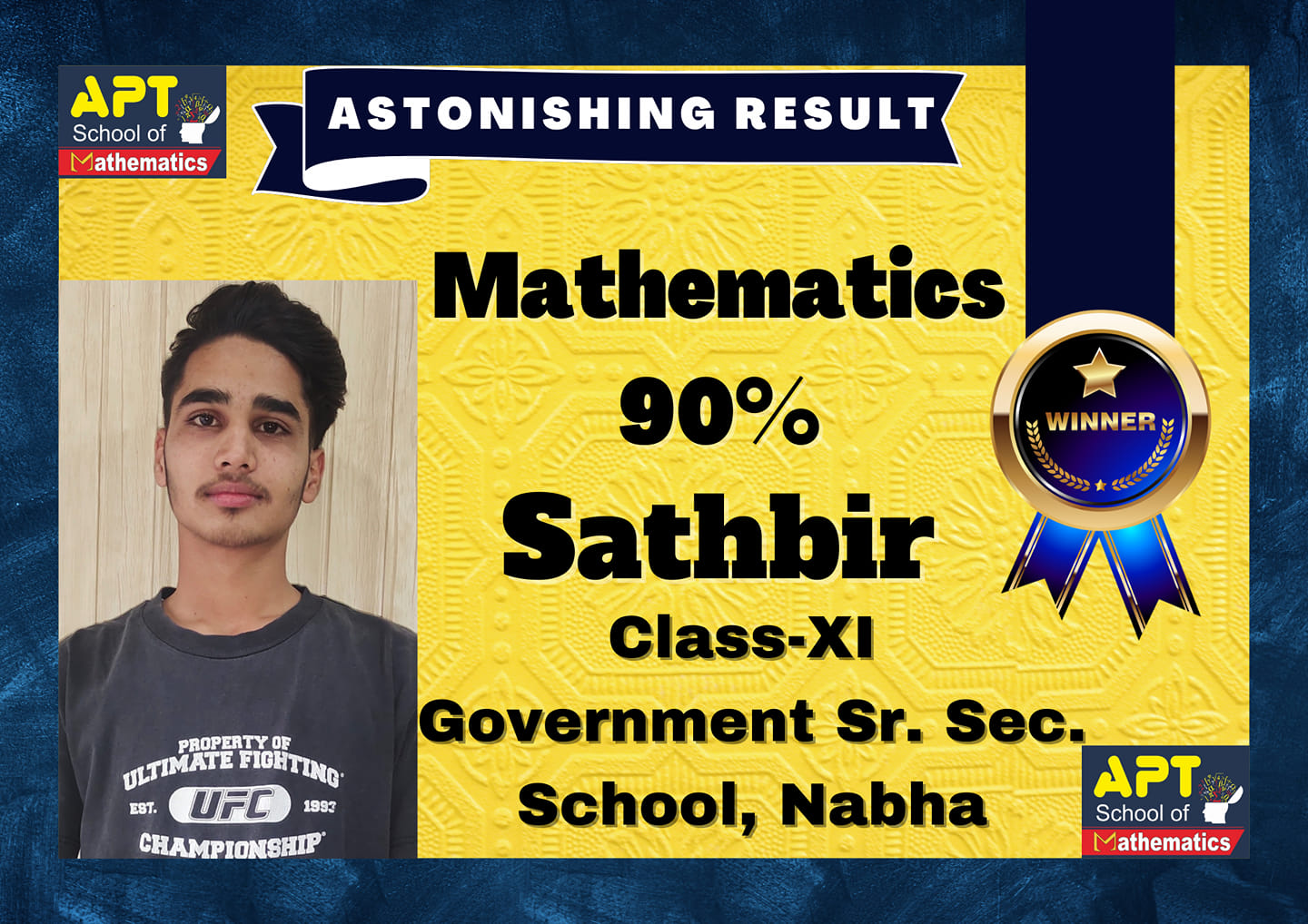 🏆 Astonishing result of our... - APT School of Mathematics | Facebook