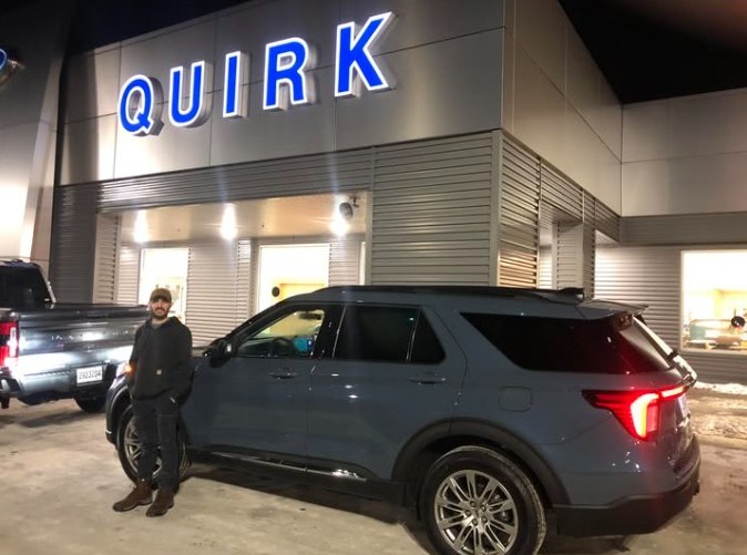 Quirk - Congrats to a new to Quirk customer- Trenton from Augusta on ...