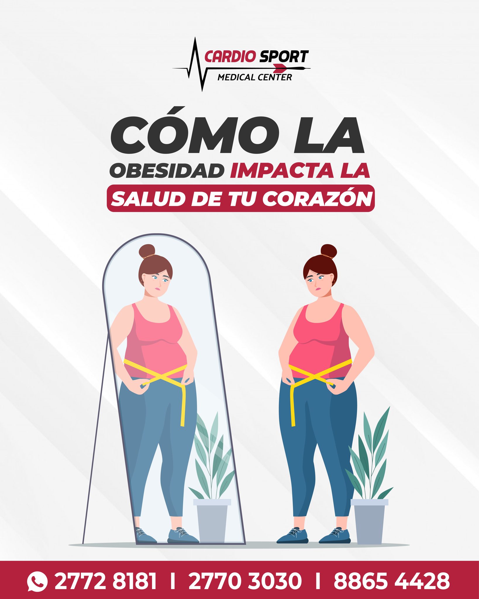 Dr. - 🫀 La obesidad impacta directamente la salud de tu corazón. El ...