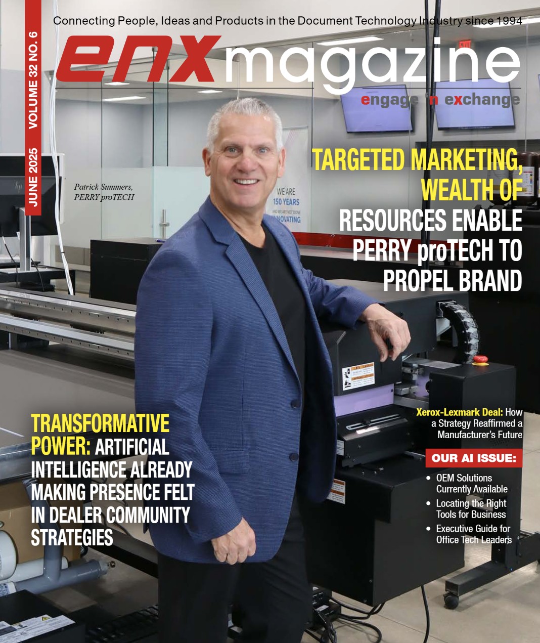 PERRY proTECH - This month, our CEO, Pat Summers, was... | Facebook