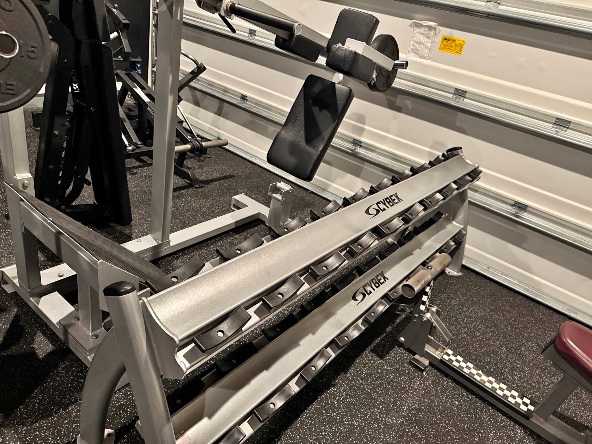 Cybex Twin Series Dumbbell Rack (Commercial, miUSA) - Weight Storage ...