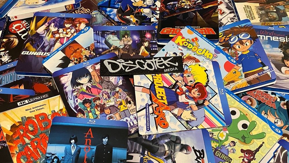 Discotek Anime Haul and Out of Print Announcements