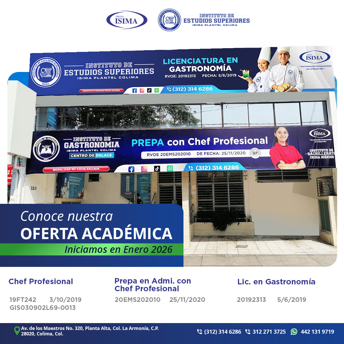 ISIMA - 📍🎓 ¡Te presentamos nuestra sede ISIMA en Colima! Aquí, donde el ...