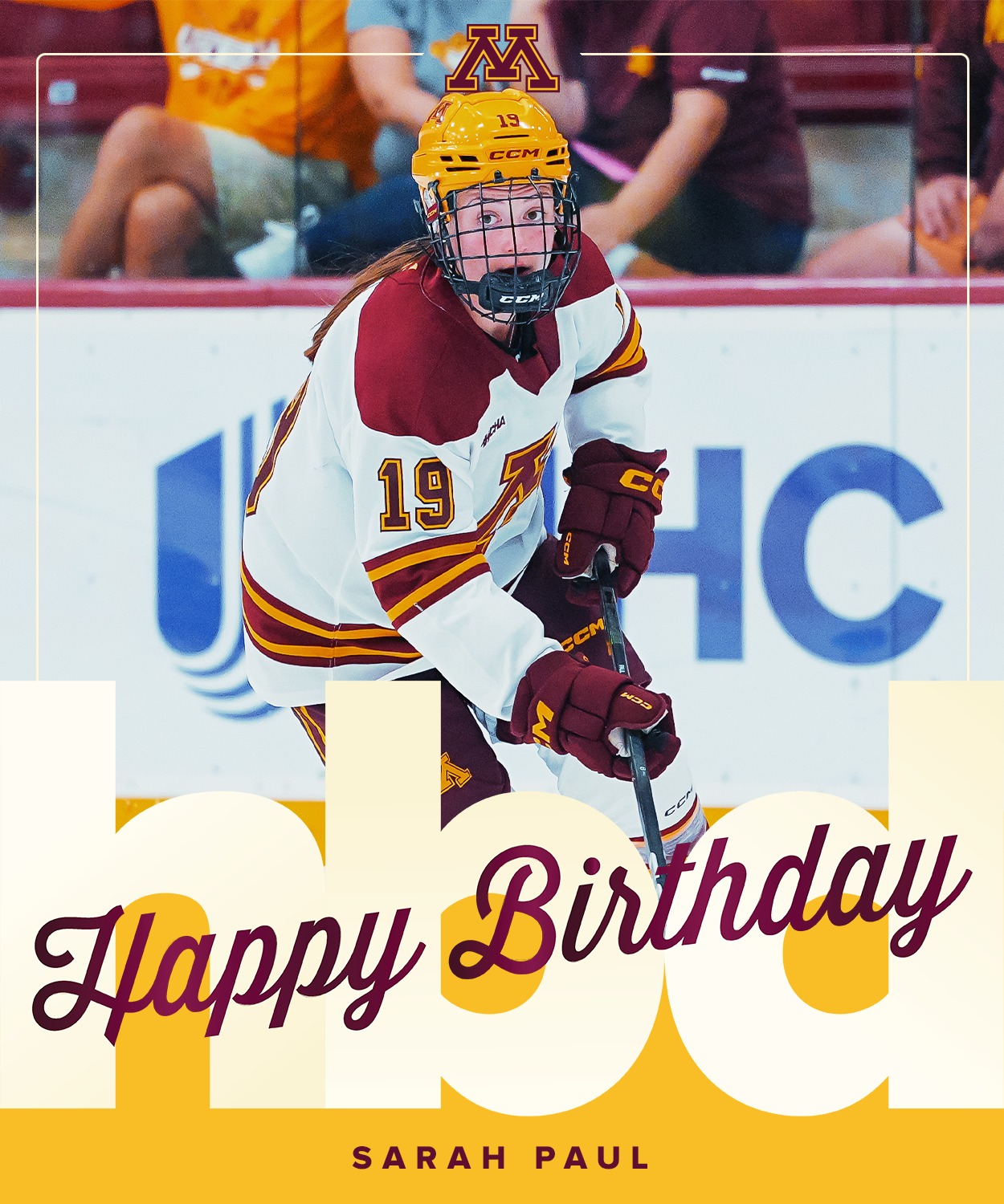 Minnesota - Birthday wishes going out to Pauly today! 🎈 #GWH