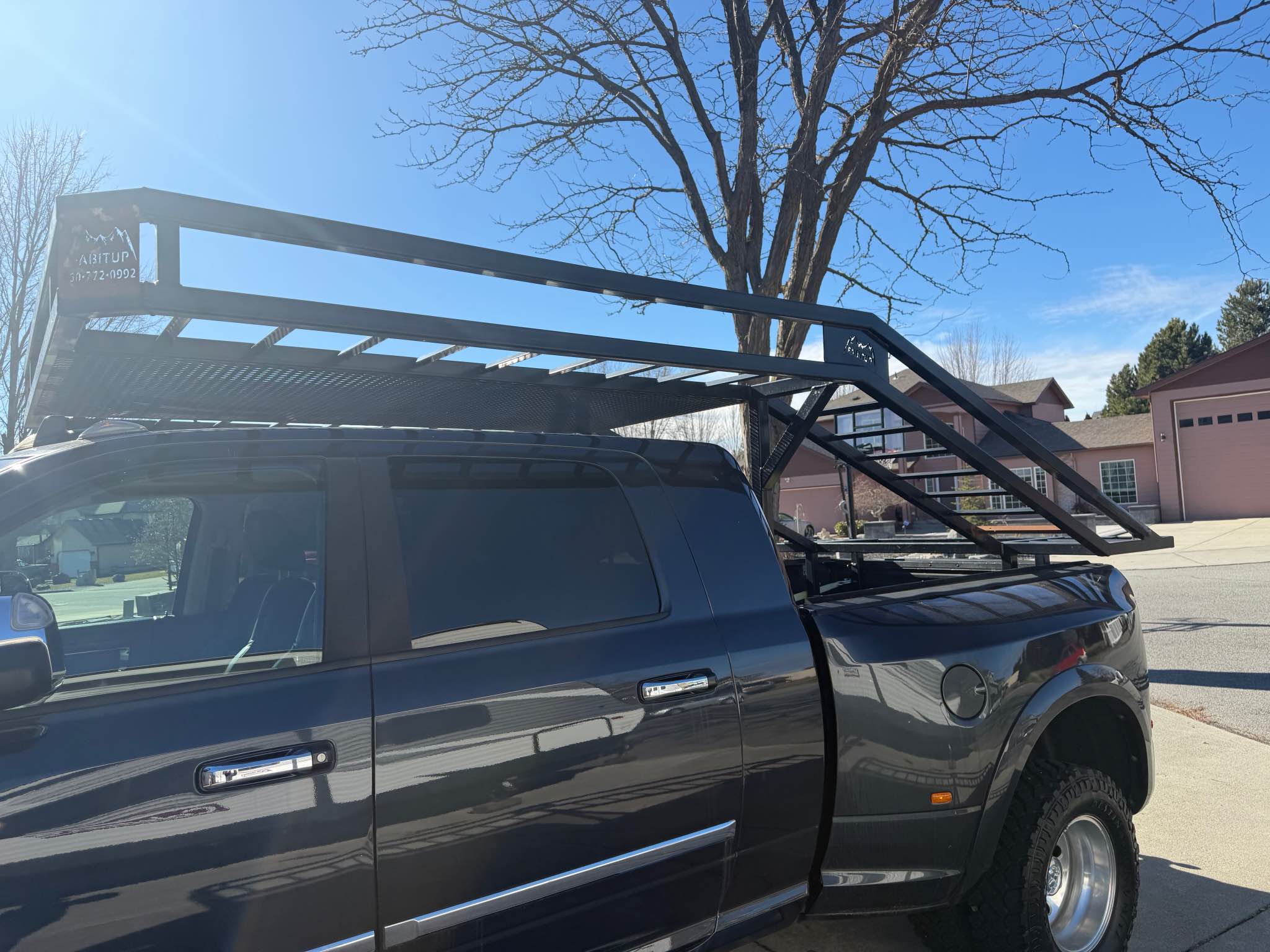 Custom FABITUP RZR / UTV Truck Bed Rack + Ramps - Car Exterior Parts ...