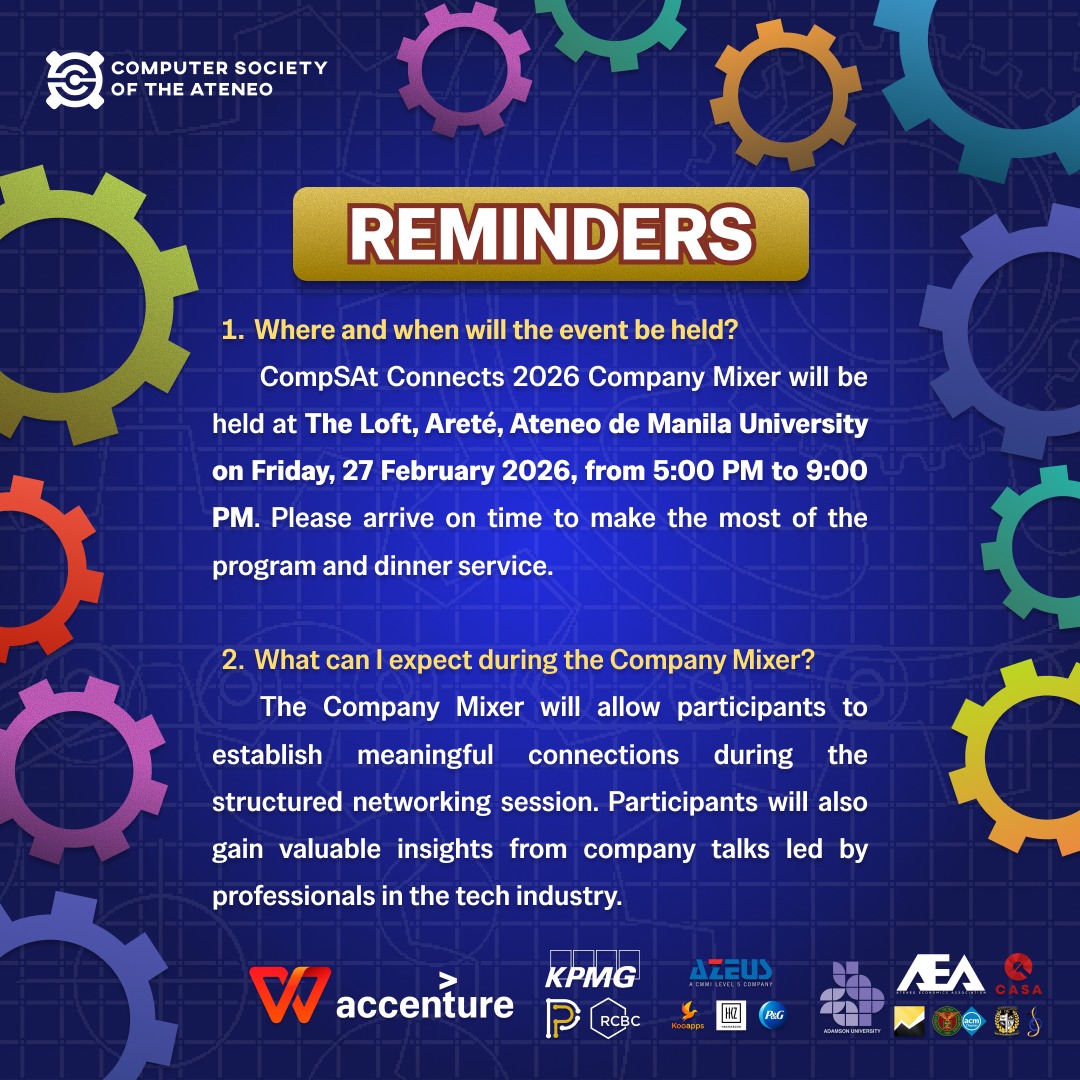 Computer Society of the... - Computer Society of the Ateneo