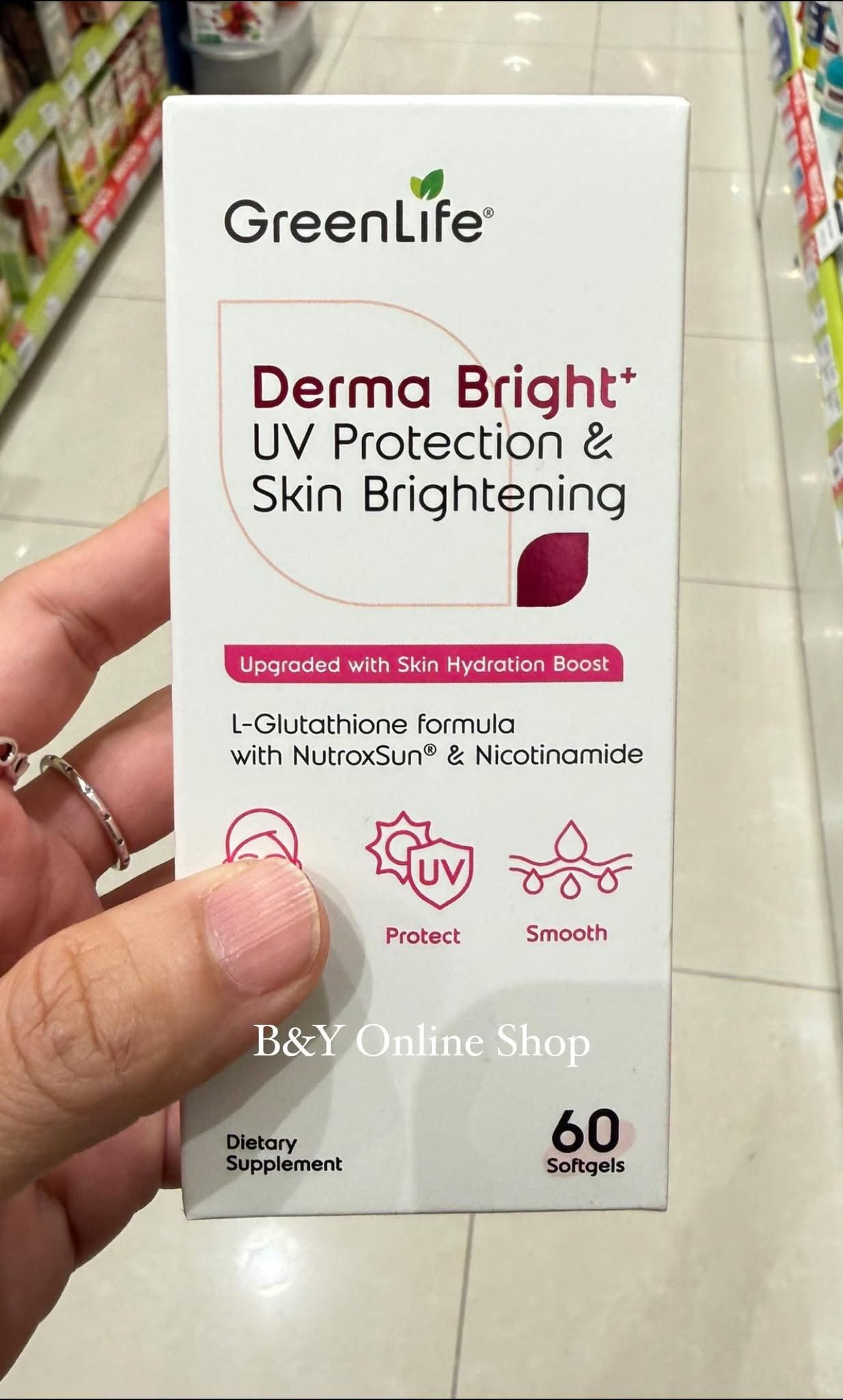 Derma Bright 1 ဘူး #ygninstock ရပါမယ်နော် 🇸🇬 Greenlife SG Instock Item ✔️ Authentic only – အတုမရောင်းပါ #instockitem #greenlife 🇸🇬 #bny_onlineshopping #AuthenticOnly #bnyinstock