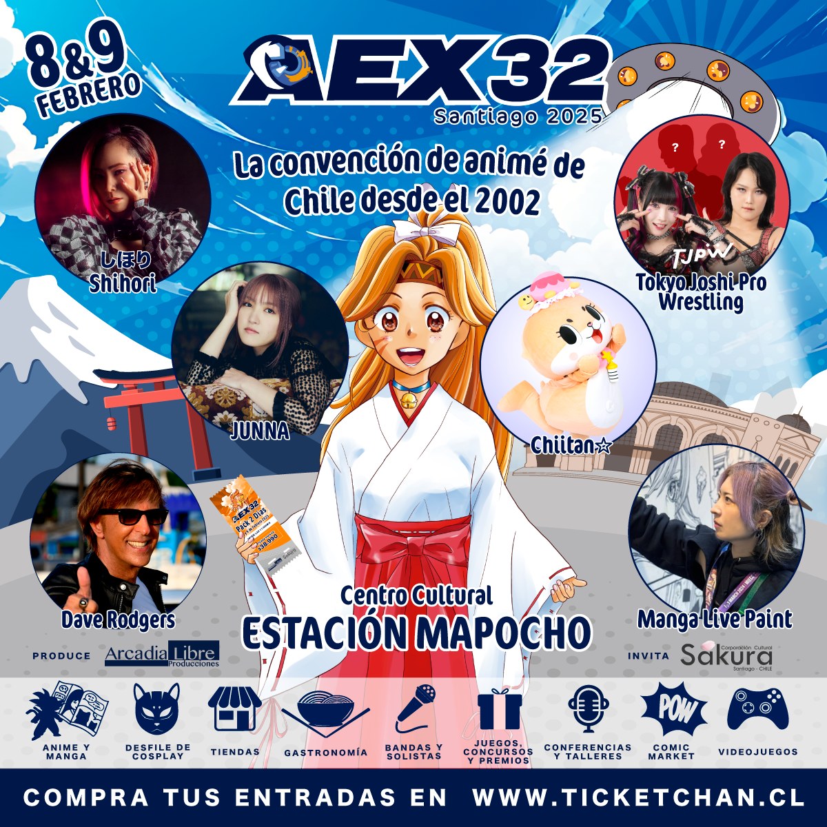 AEX32 la convención de Anime de Chile