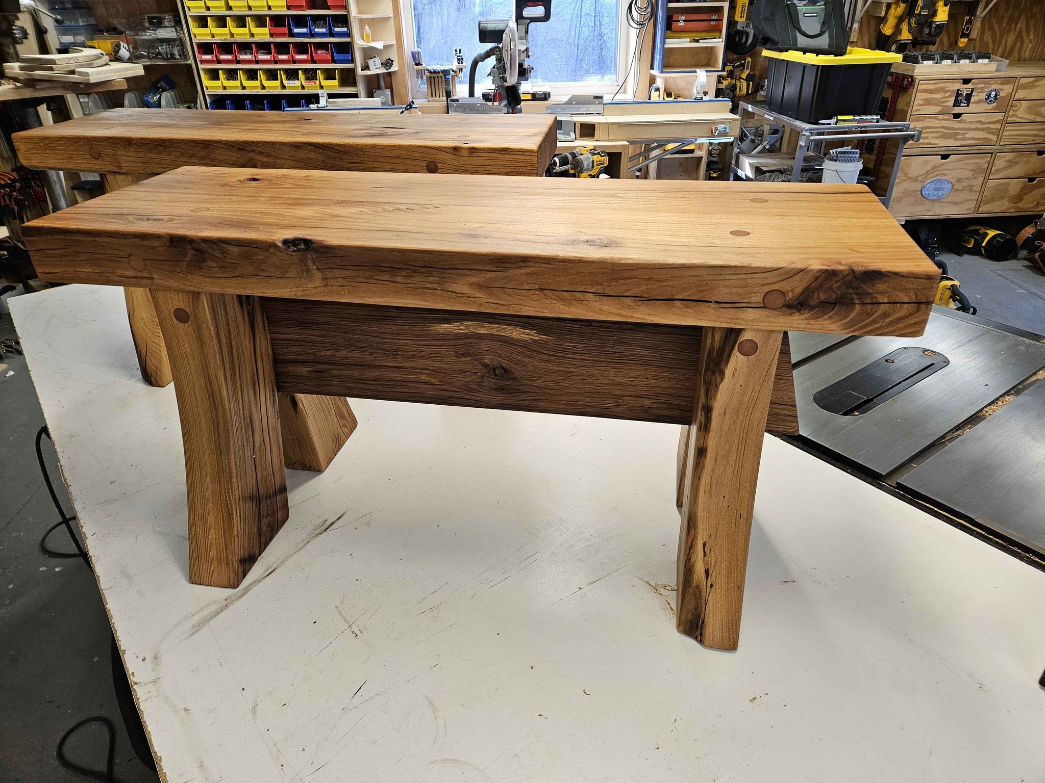 Black locust bench - Outdoor Chairs, Benches & Swings - Glocester ...