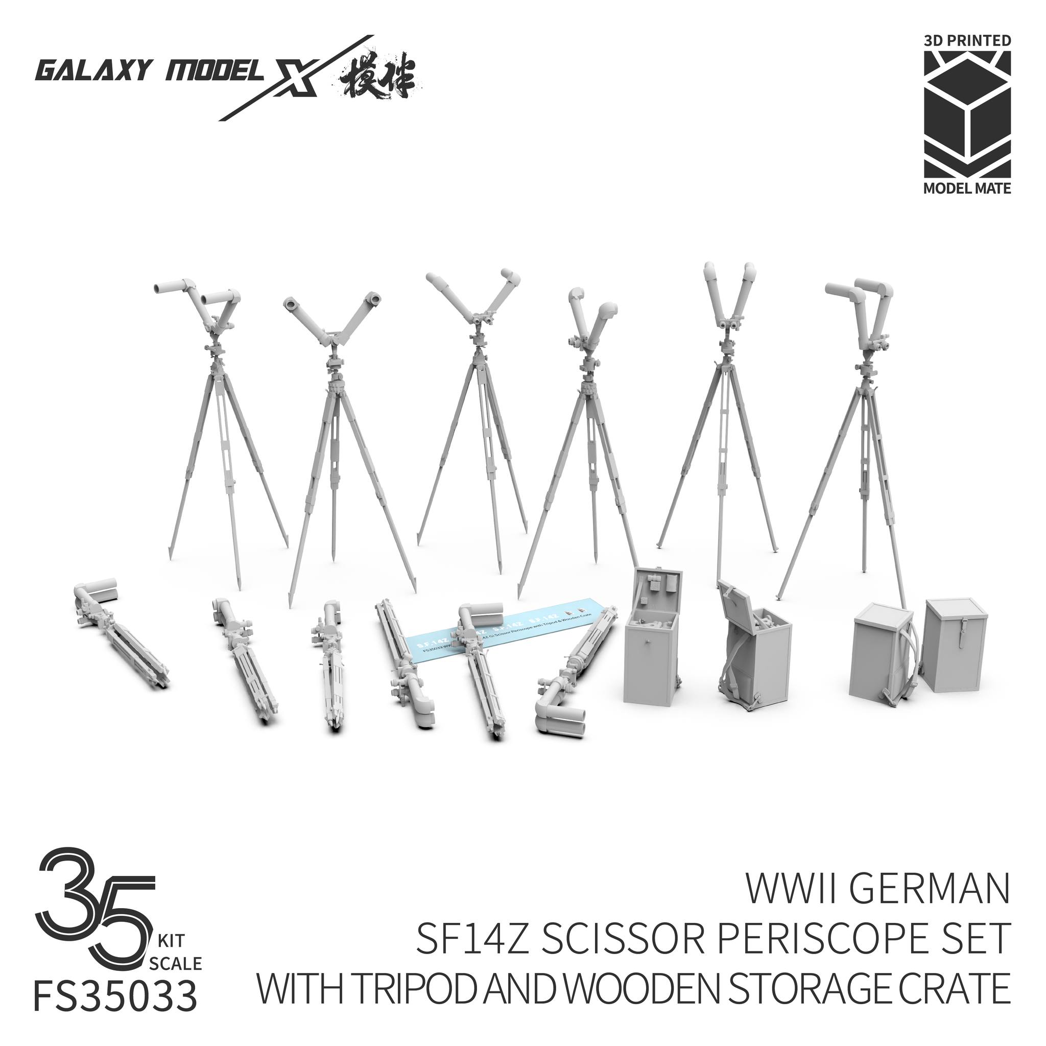 FS35033 1/35 WWII German SF14Z Gi Scissor Periscope with Tripod
