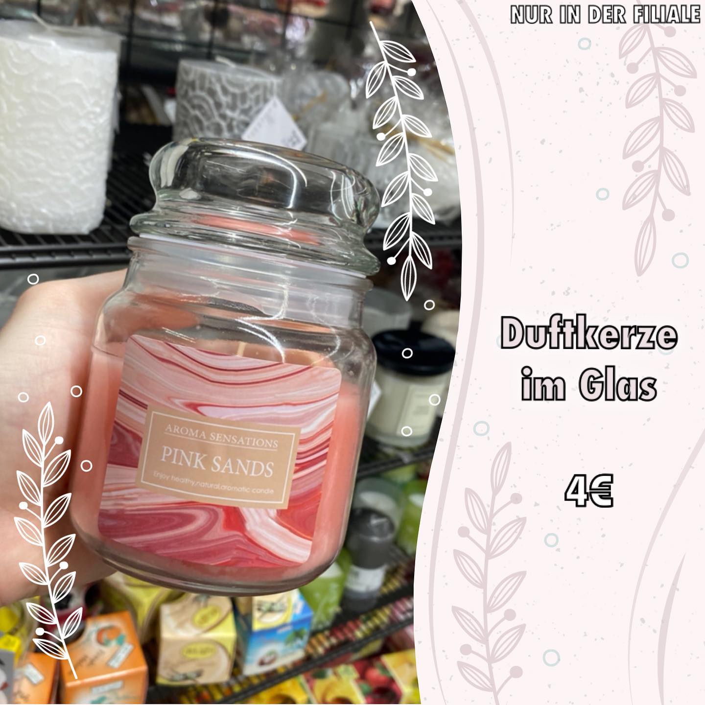 Haben wir die passende Duftrichtung für Dich? 😍 • • • #duftkerzen #kerzen #homedecoration #zuhause #dekoartikel #dekorieren #tedi #home #einrichtungsideen