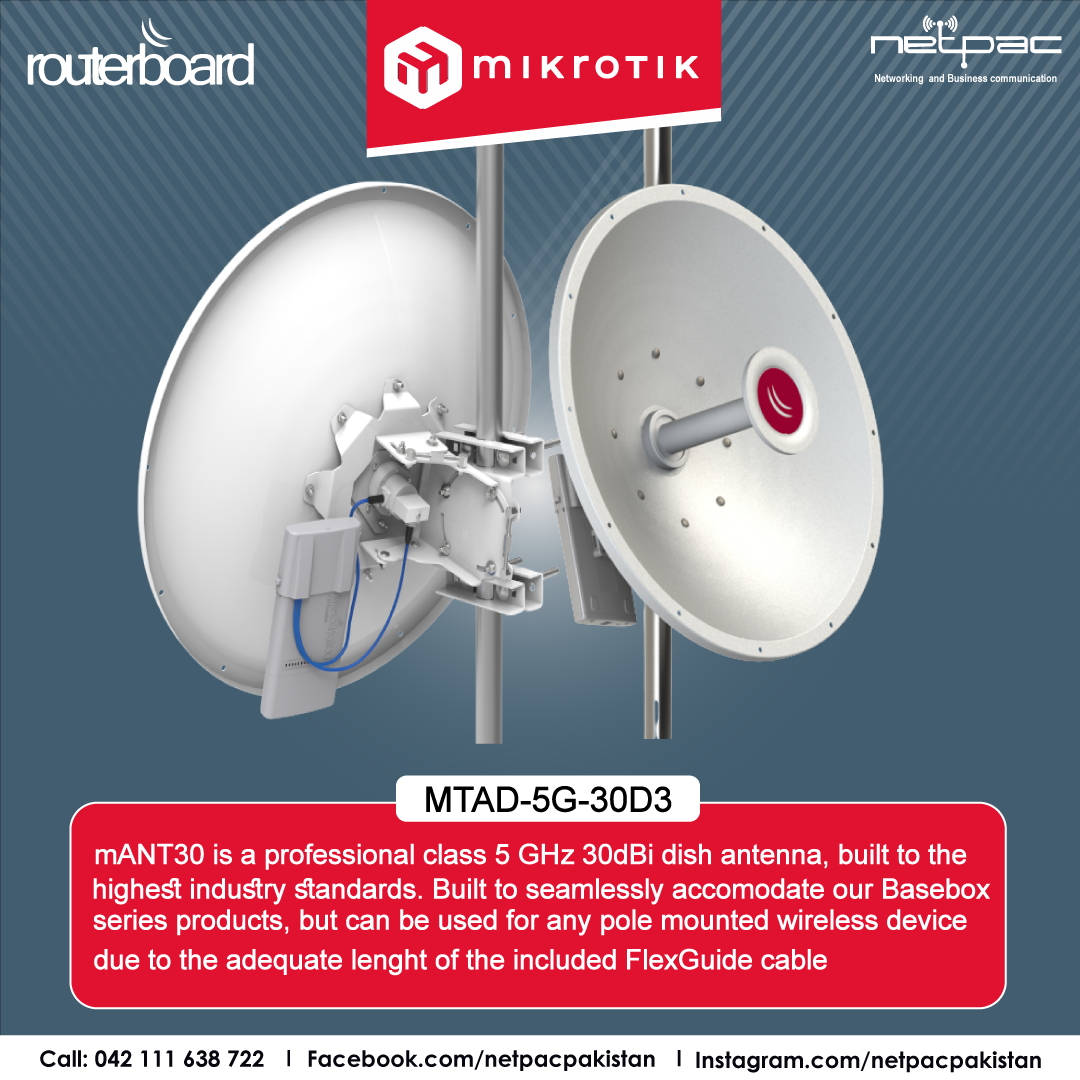 Netpac - Mikrotik Model: MTAD-5G-30D3 Available in... | Facebook