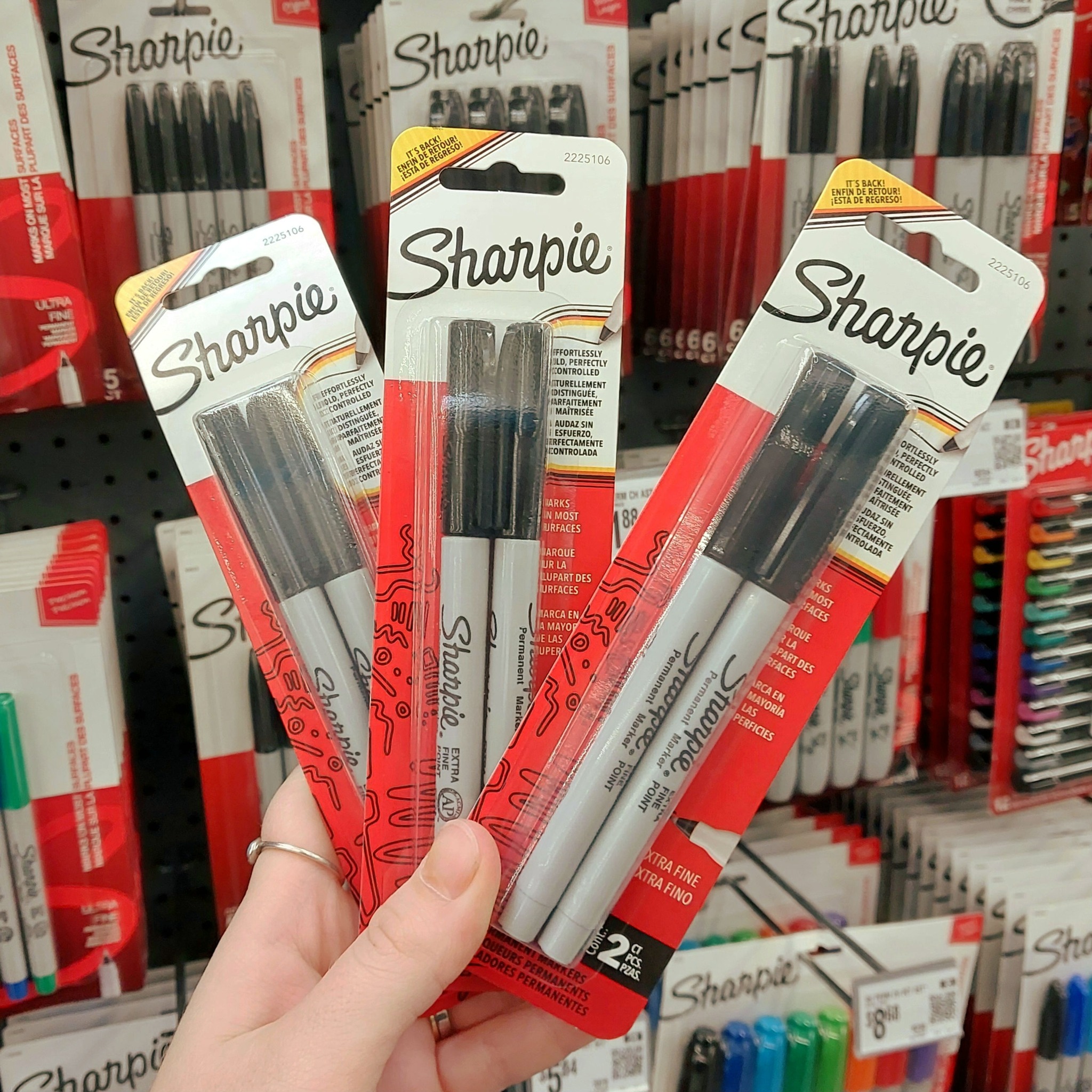 Walmart - The fan-fave #Sharpie Extra Fine are BACK and only at Walmart ...