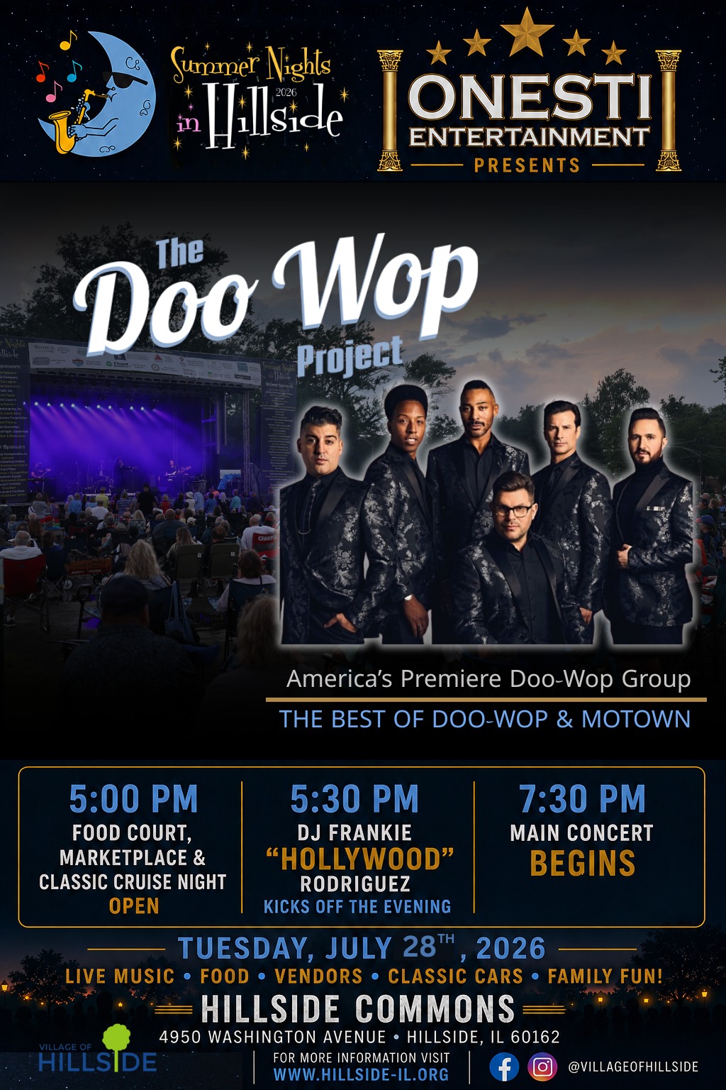 The Doo Wop Project live in Hillside