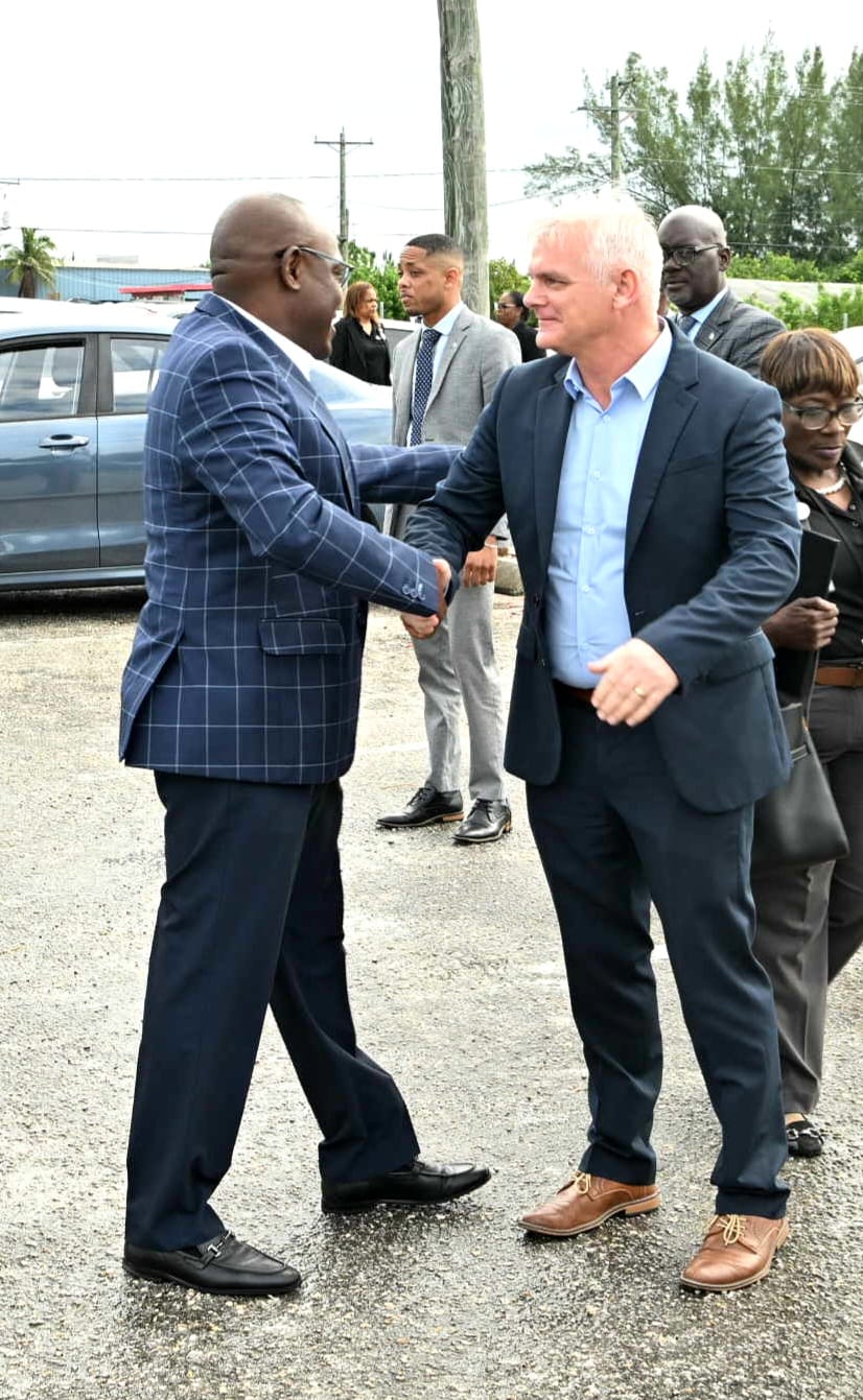 DPM Cooper, at Groundbreaking for AML... - GrandBahama242News | Facebook