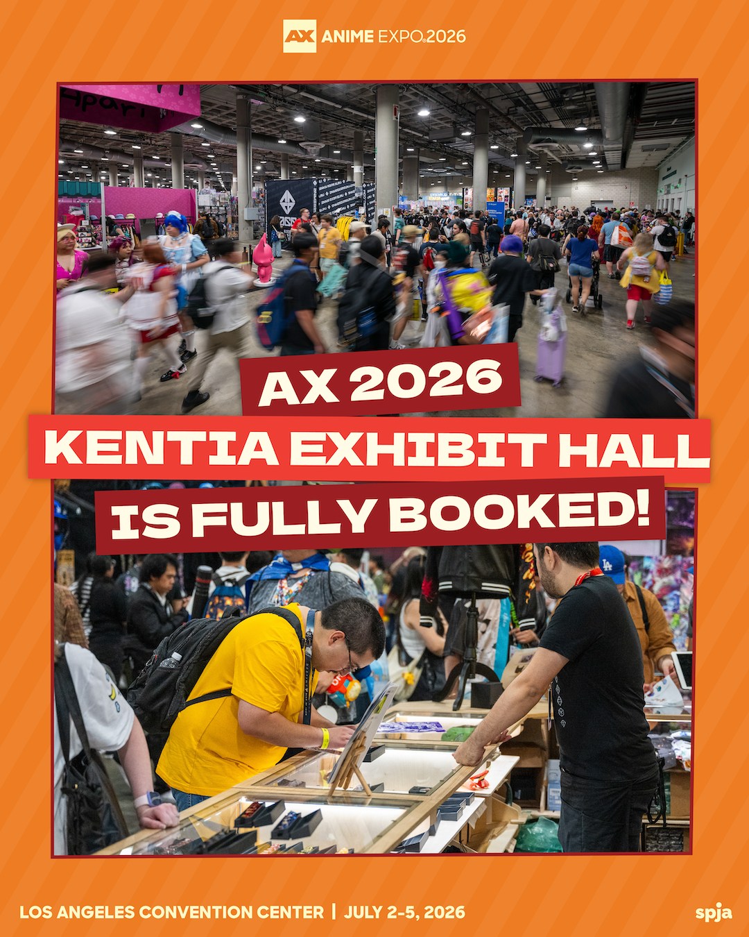 🏬 KENTIA EXHIBIT HALL is FULLY BOOKED for #AX2026! 🎉 Get ready
