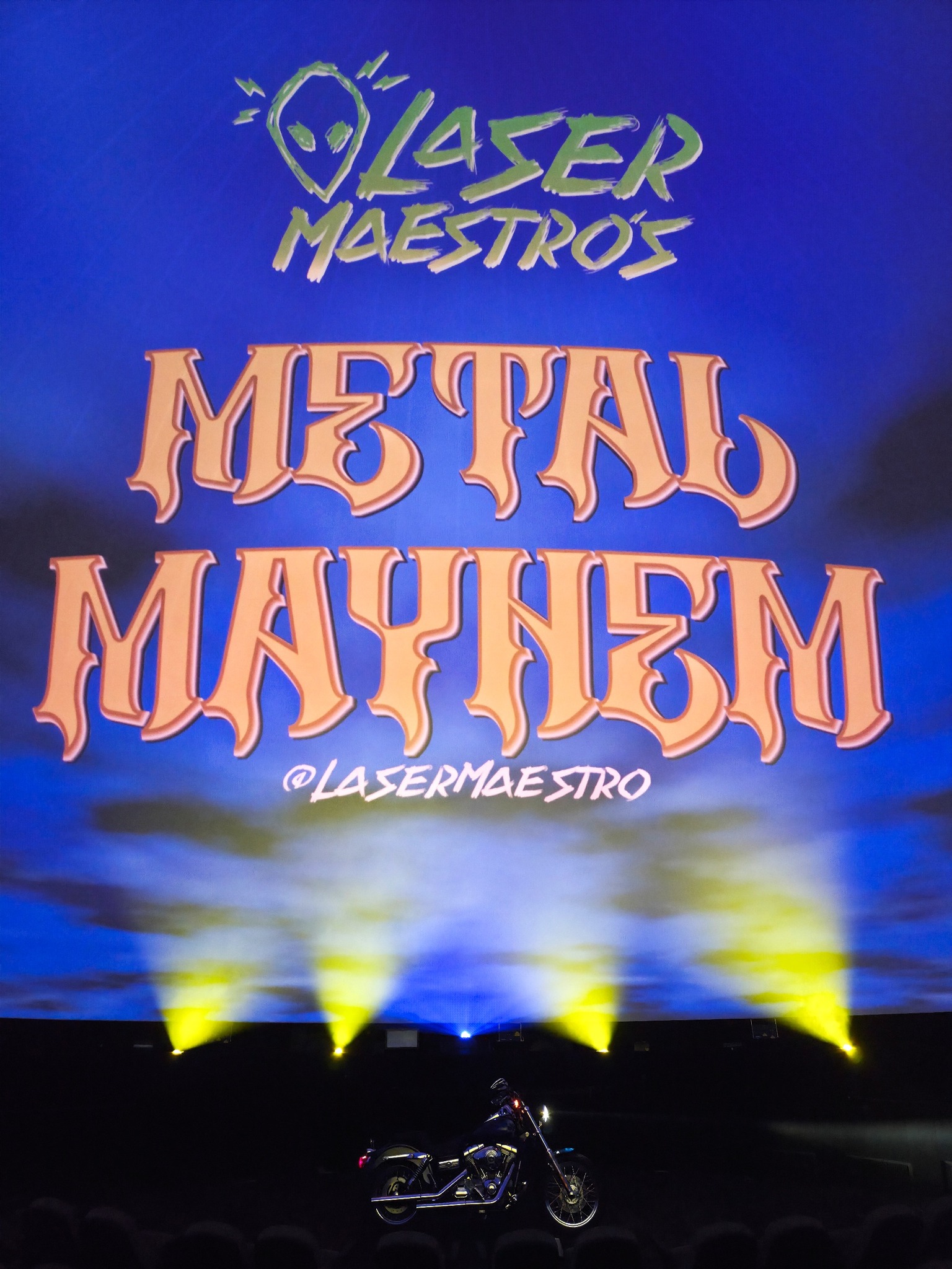 Roll up in style to LASER MAESTRO