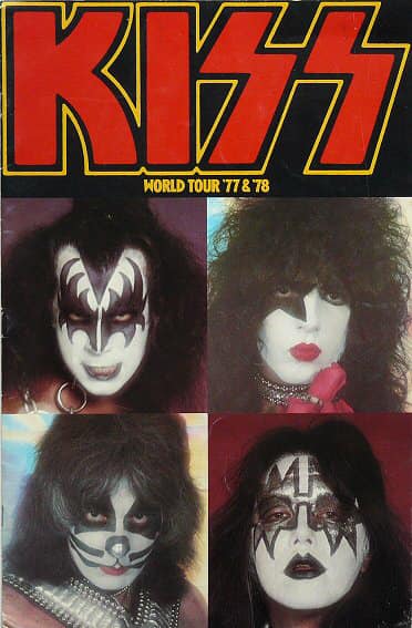 KISS performs at Tokyo's Budokan in 1977