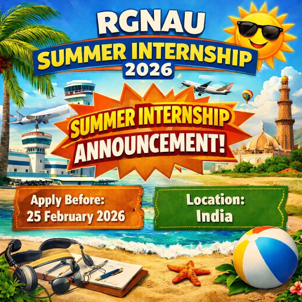 GradSquare - RGNAU Summer Internship 2026 Rajiv Gandhi National ...
