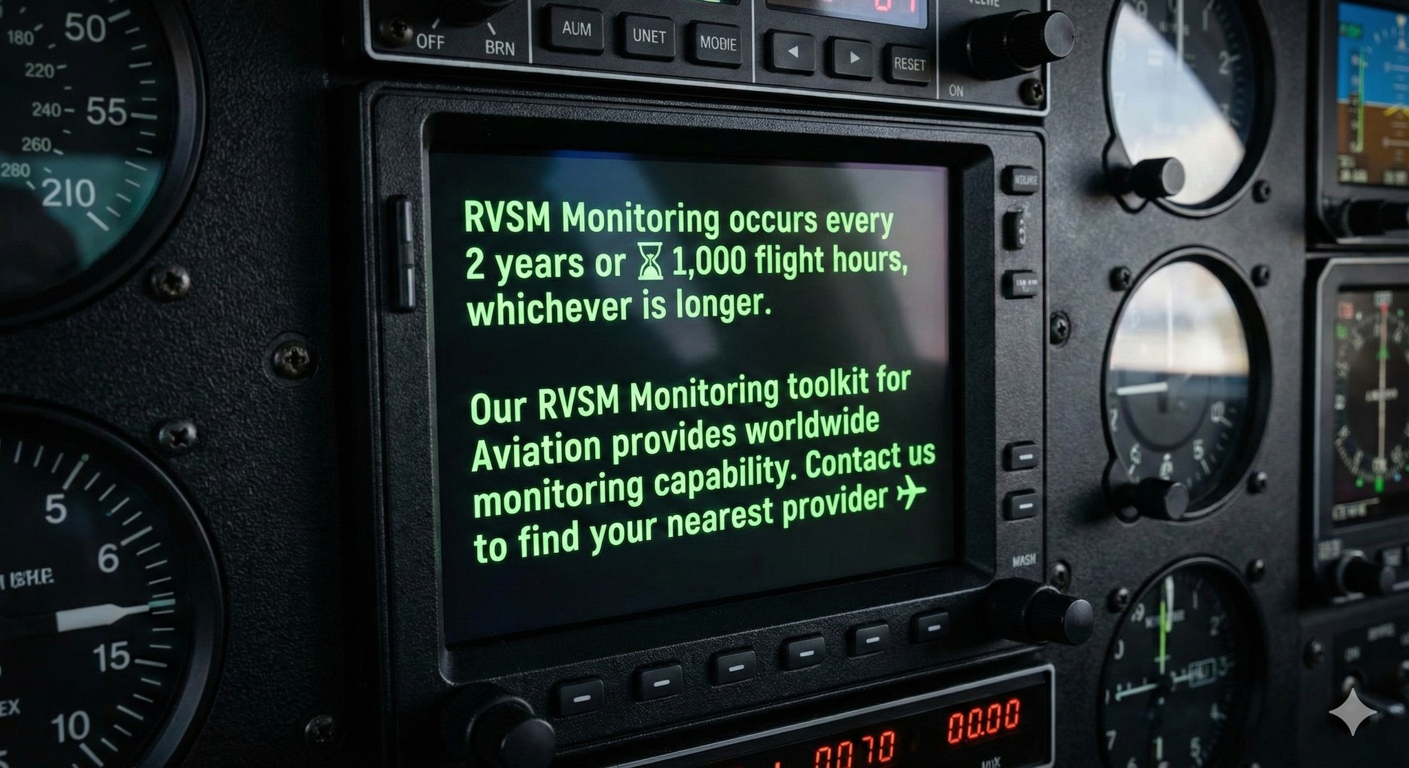CSSI RVSM... - CSSI RVSM Aircraft Monitoring Services