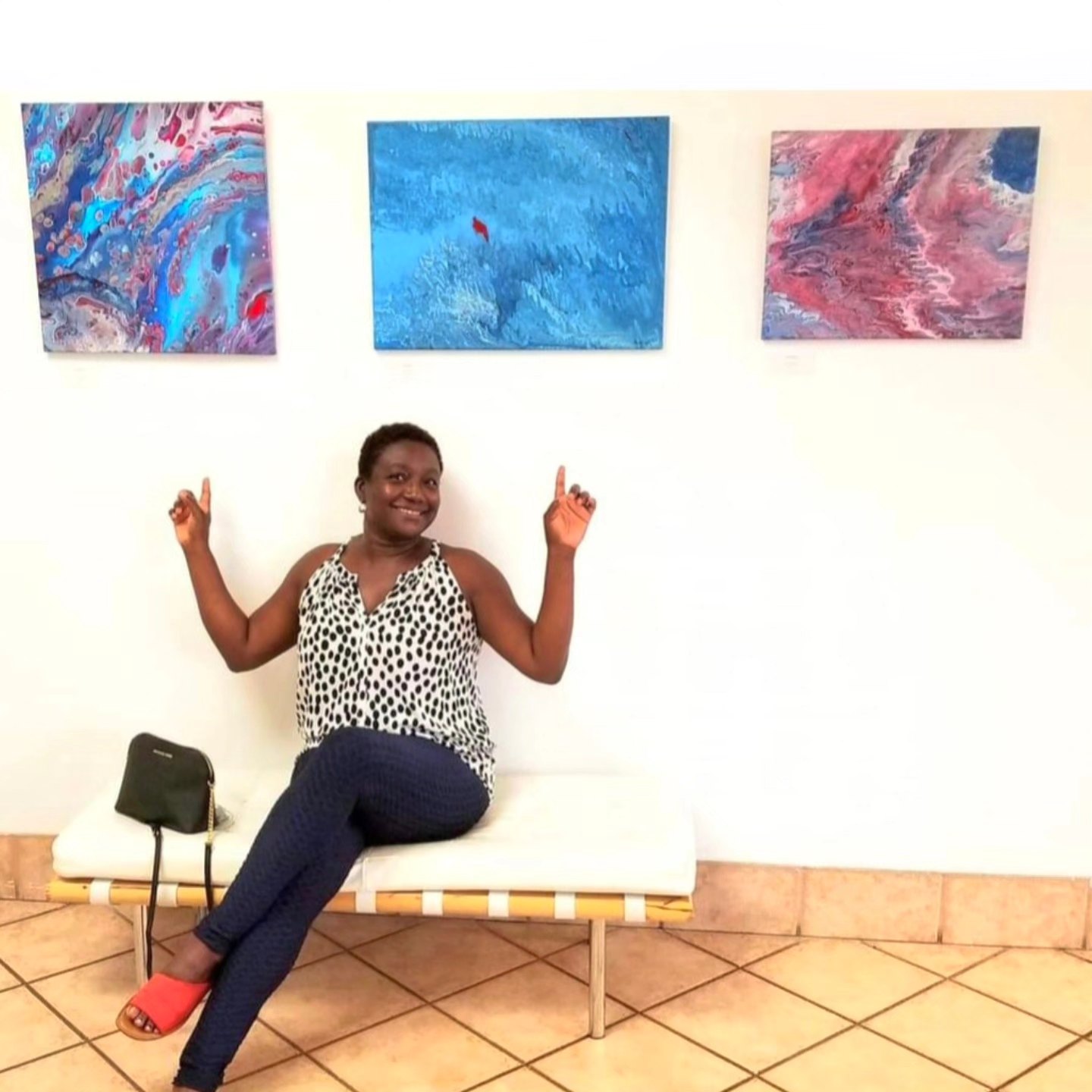 “Meet the Artist” Hi,... - Abstract Paintings by Art of Kwe | Facebook