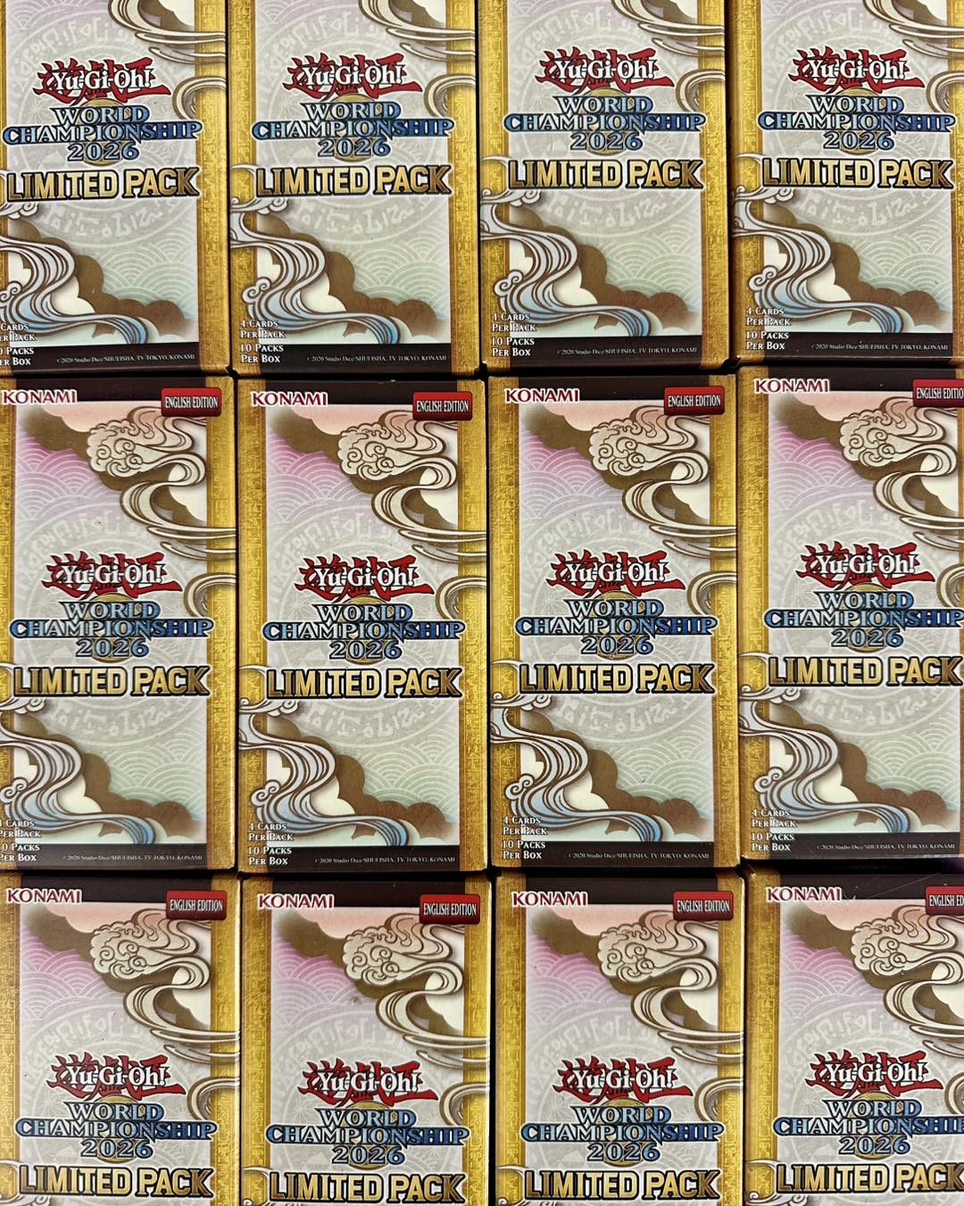 Yu-Gi-Oh World Championship 2026 Limited Pack 21 Cards