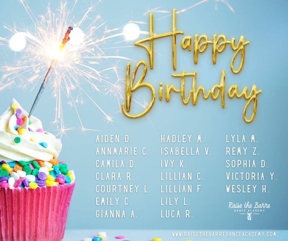 Raise - A new month means a new list of dancers to celebrate! 🎉Join us ...