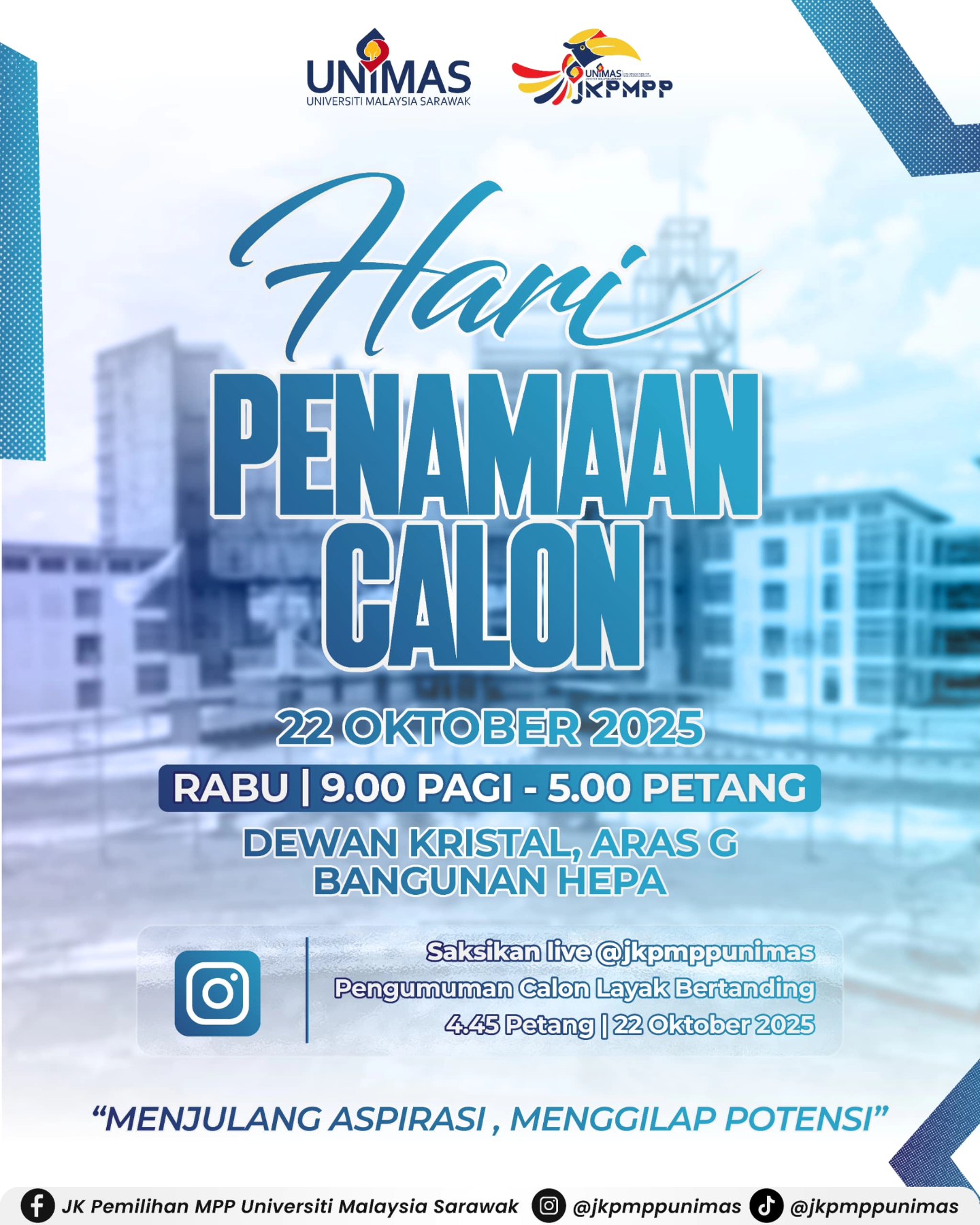 PUSAT PEMBANGUNAN... - PUSAT PEMBANGUNAN PELAJAR UNIMAS