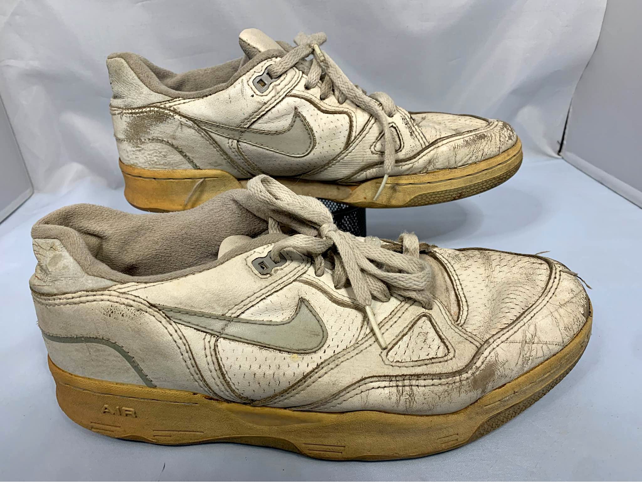 Vintage 1988 Nike Air Delta Force Low Basketball Shoes Size 9.5 ...