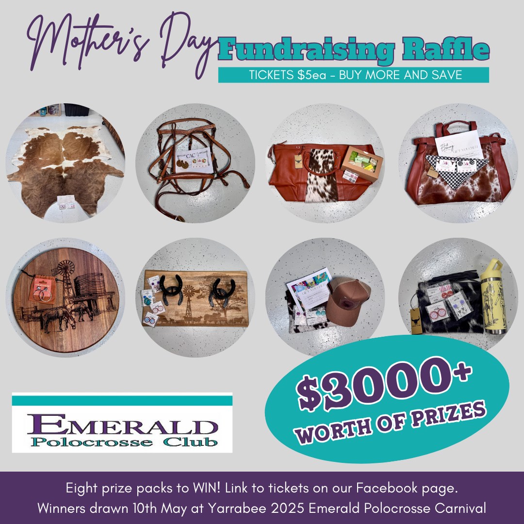 Queensland - Amazing prizes up for grabs in the Emerald raffle | Facebook