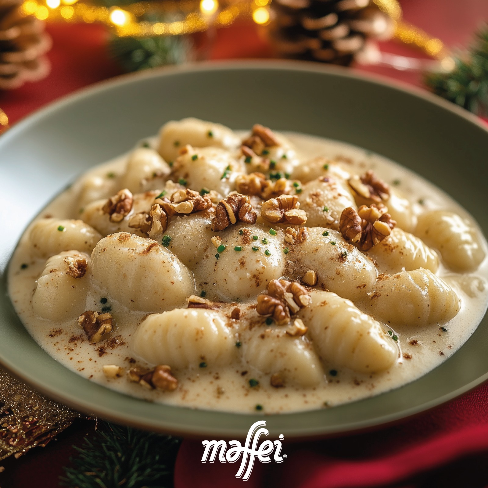 Pastaio Maffei - Gnocchi con crema di gorgonzola e noci.... | Facebook