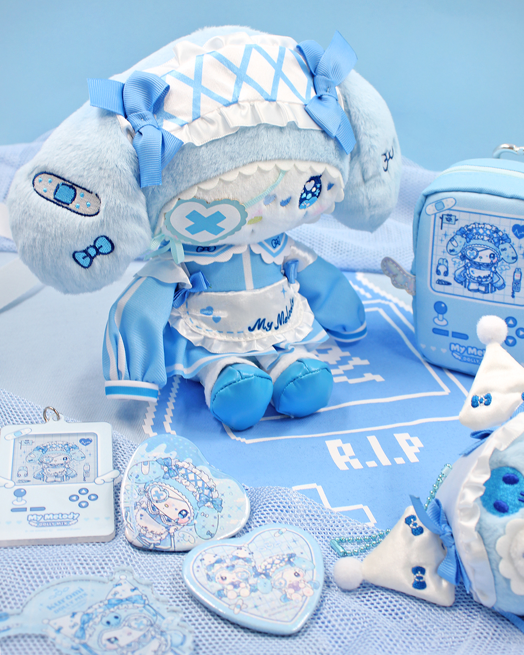 🩵 My Melody & Kuromi x DOLLY MIX 🩵🩹 Feeling a little blue but