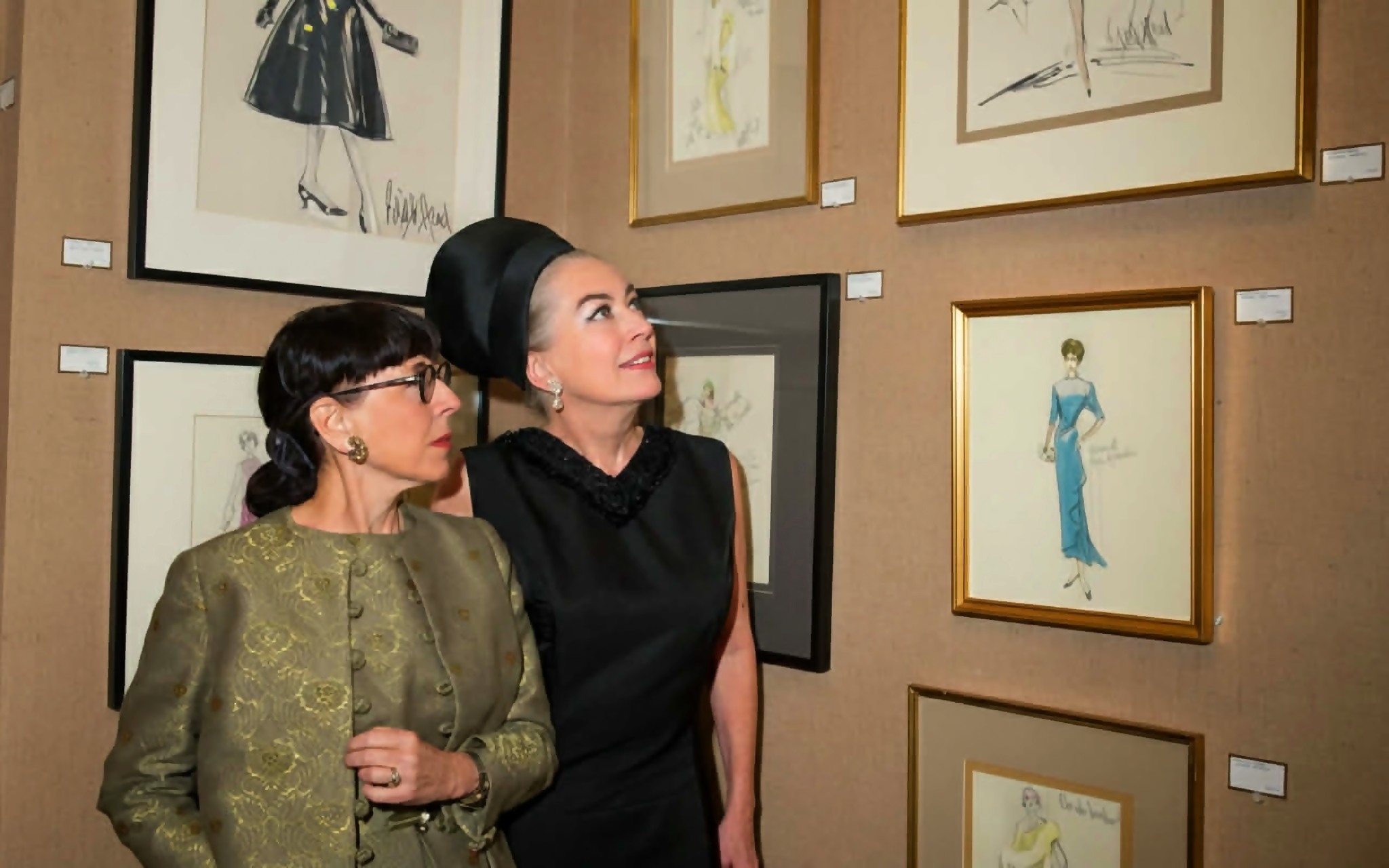 Joan - Joan with 8-time Oscar winner for costume design, the great ...