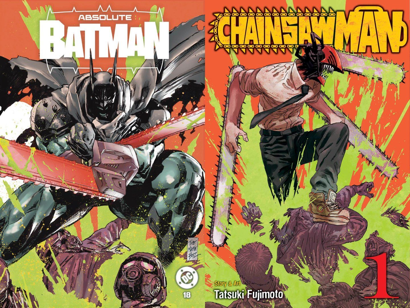 New 'ABSOLUTE BATMAN' #18 variant cover pays homage to 'CHAINSAW