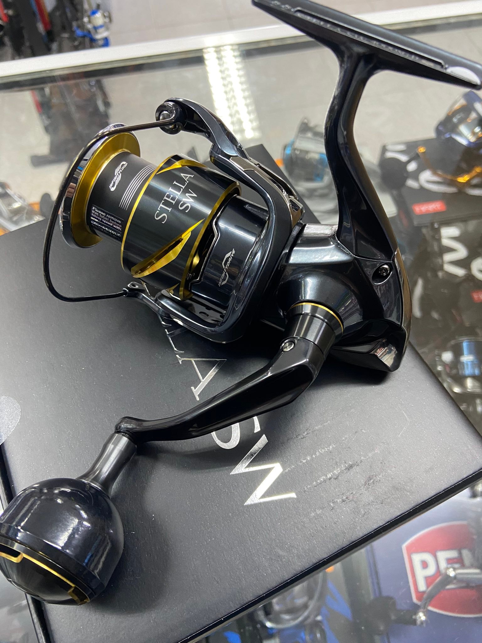 carrete shimano stella 4000 20 SW 4000XG : Sports & Outdoors InfinityDrive Produces powerful yet lightweight rotation SHIMANO STELLA SW C SPINNING