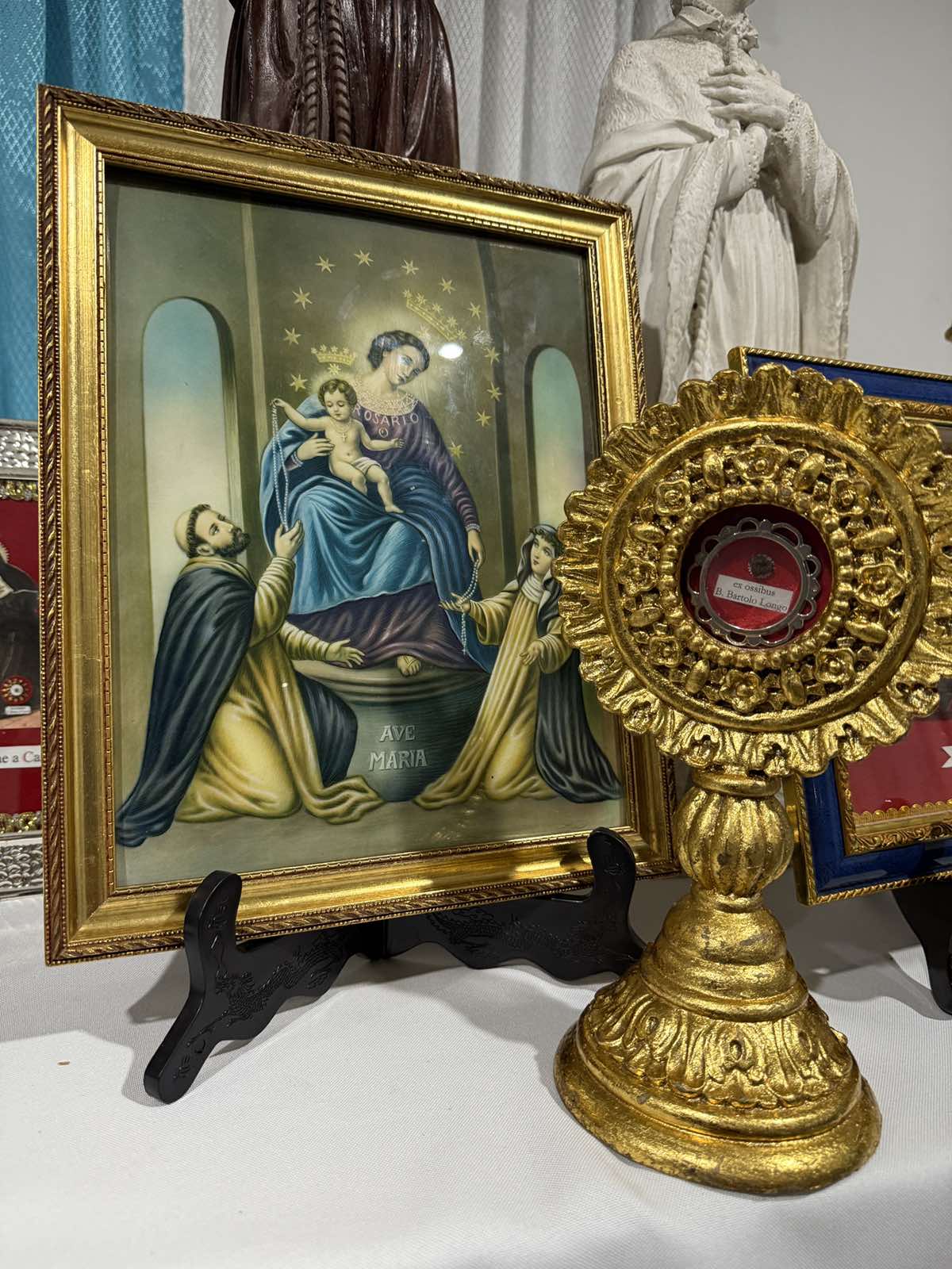 GMA - Special Relic of St. Bartolo Longo: A large bone relic of St ...