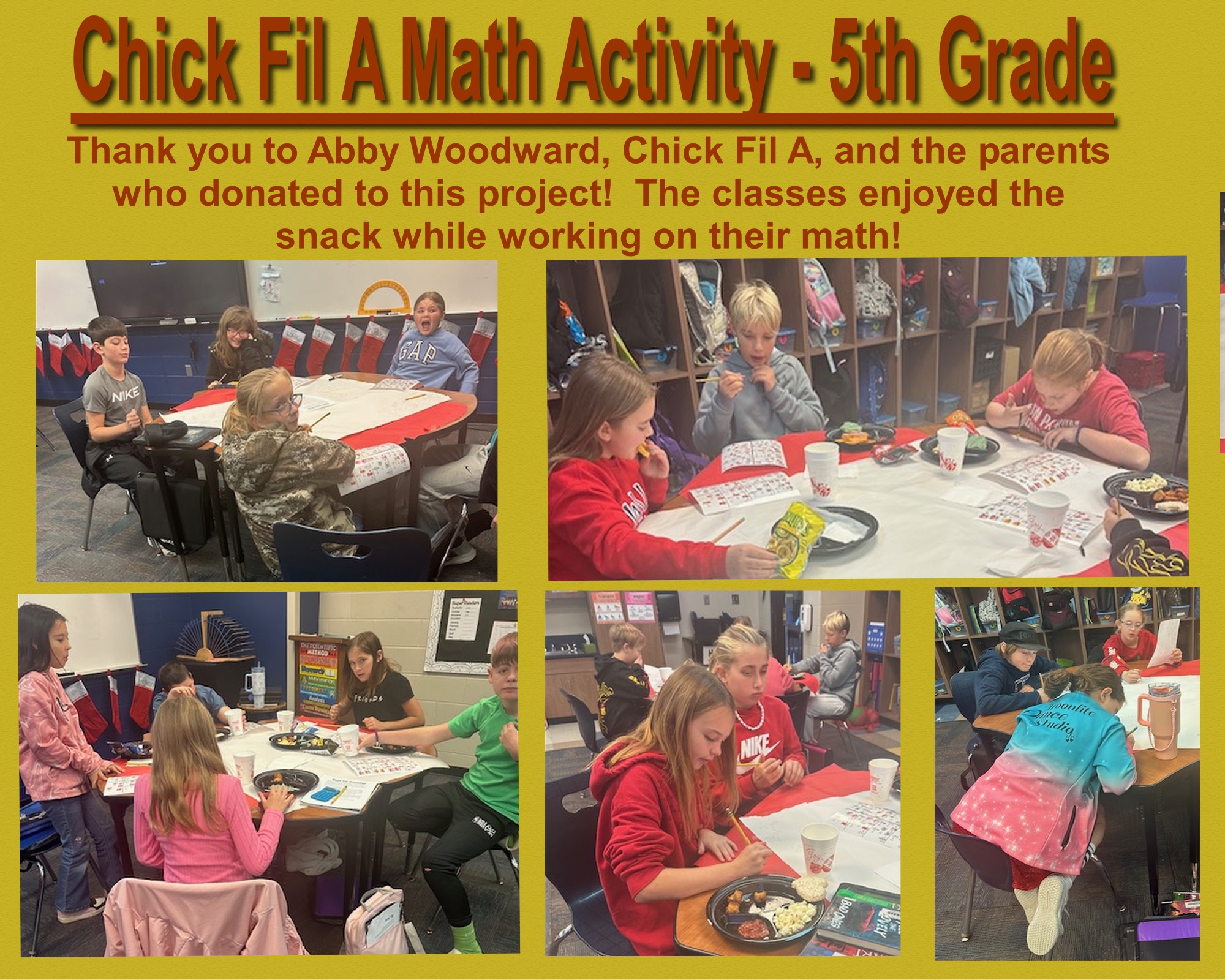 Math with a Snack! We appreciate... - Pryor Public Schools | Facebook
