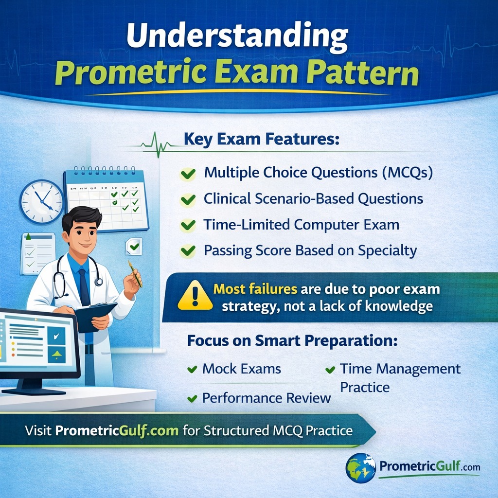Prometric Exam Prep MCQs for - DHA/HAAD/MOH/NHRA/QCHP/KMLE/SMLE/OMSB ...
