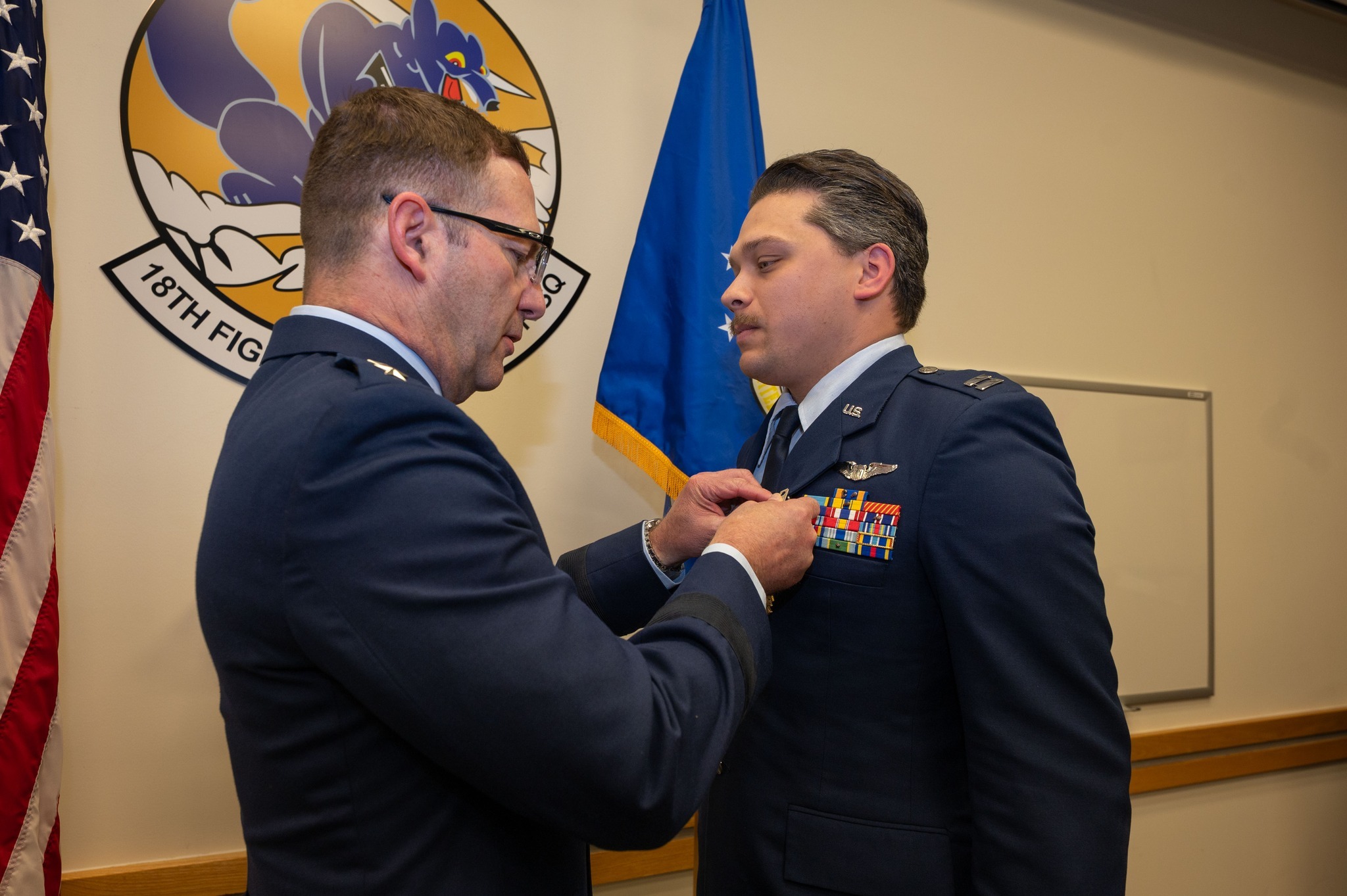 Congratulations to Capt. Nathanial Welch for being awarded the
