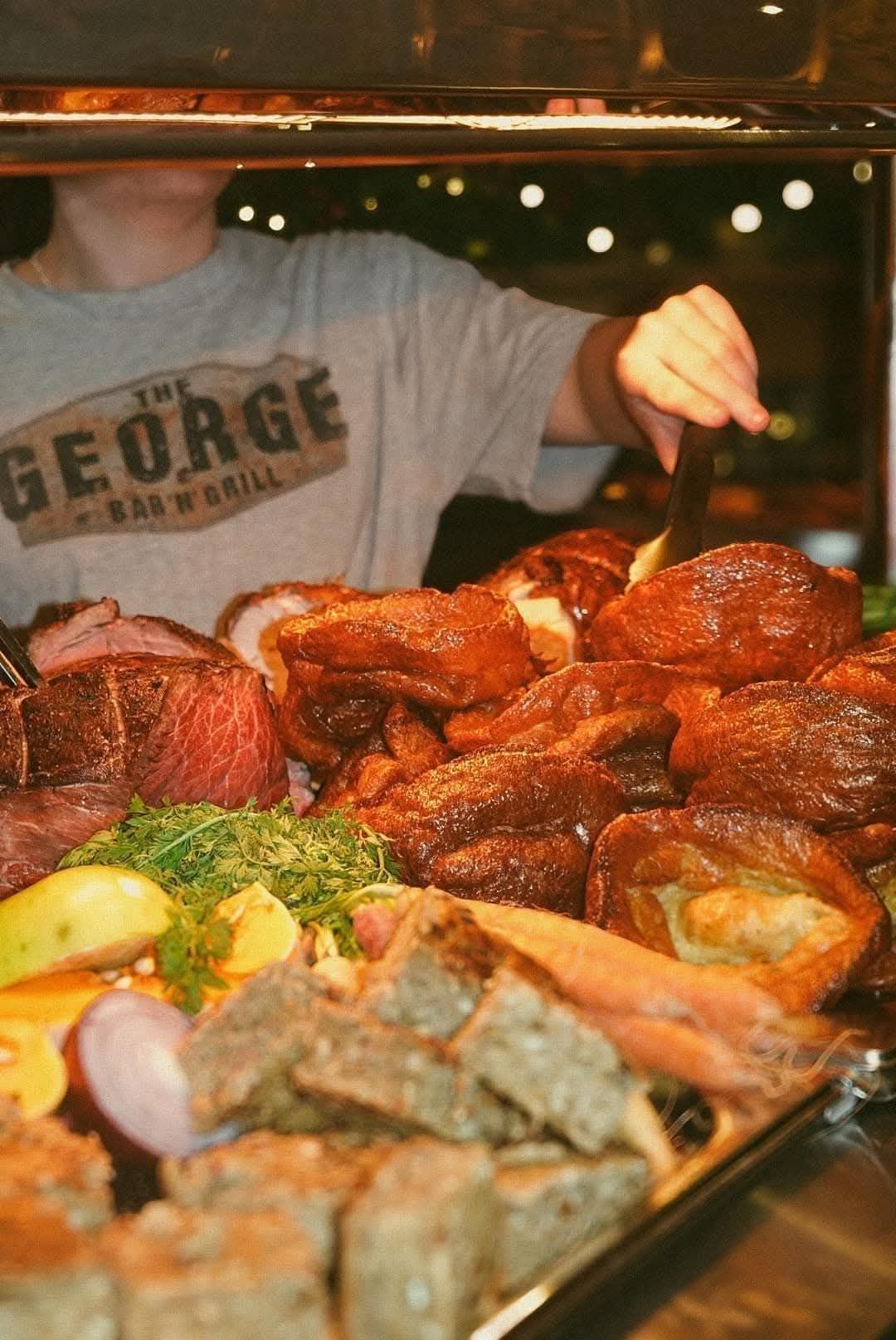 The George - It's Sunday which means 1 thing!! A George Carvery!! Today ...