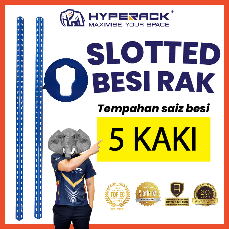 HYPERACK - HYPERACK ™️ [High Quality] Rak Besi Slotted...