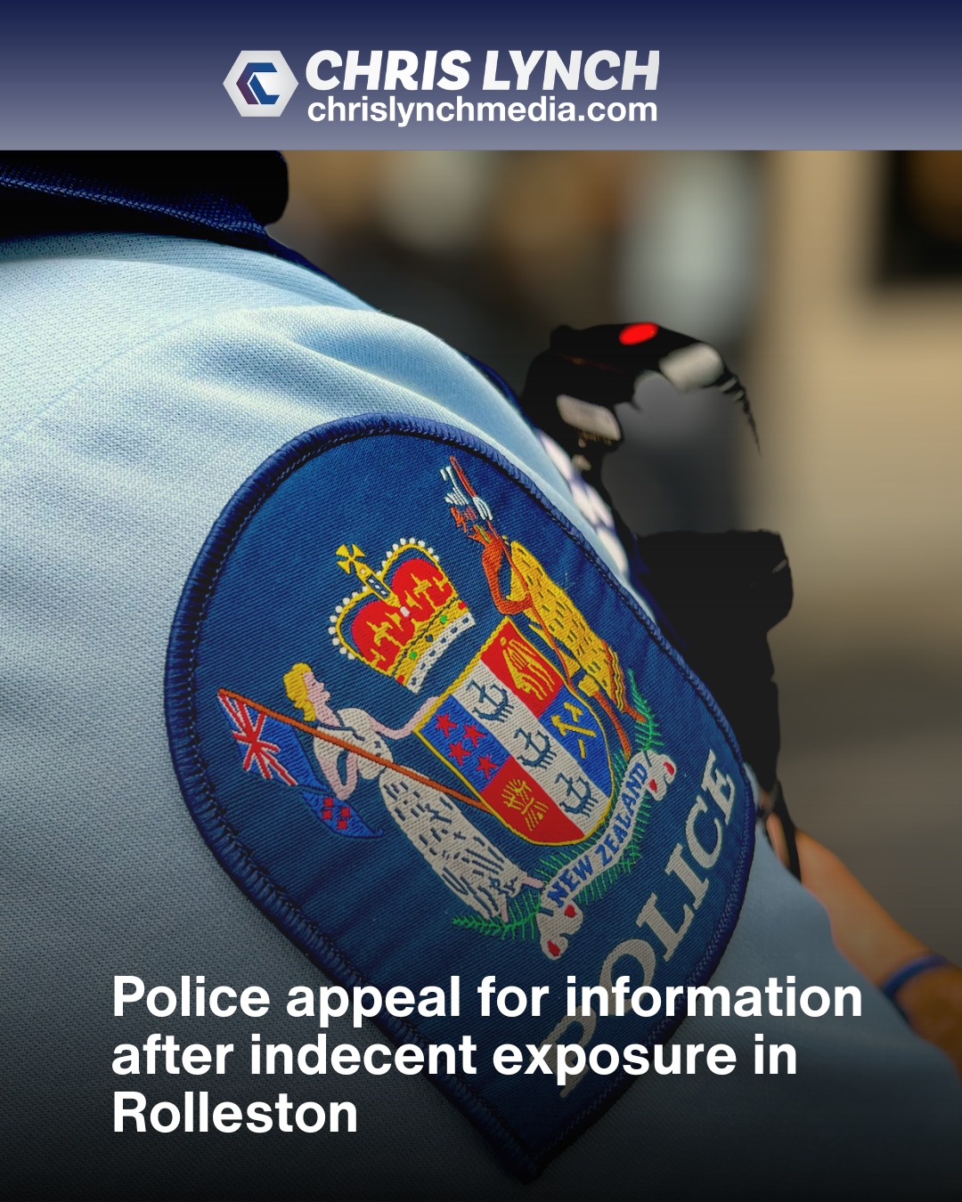 Chris - Police believed the behaviour may have occurred more than once ...