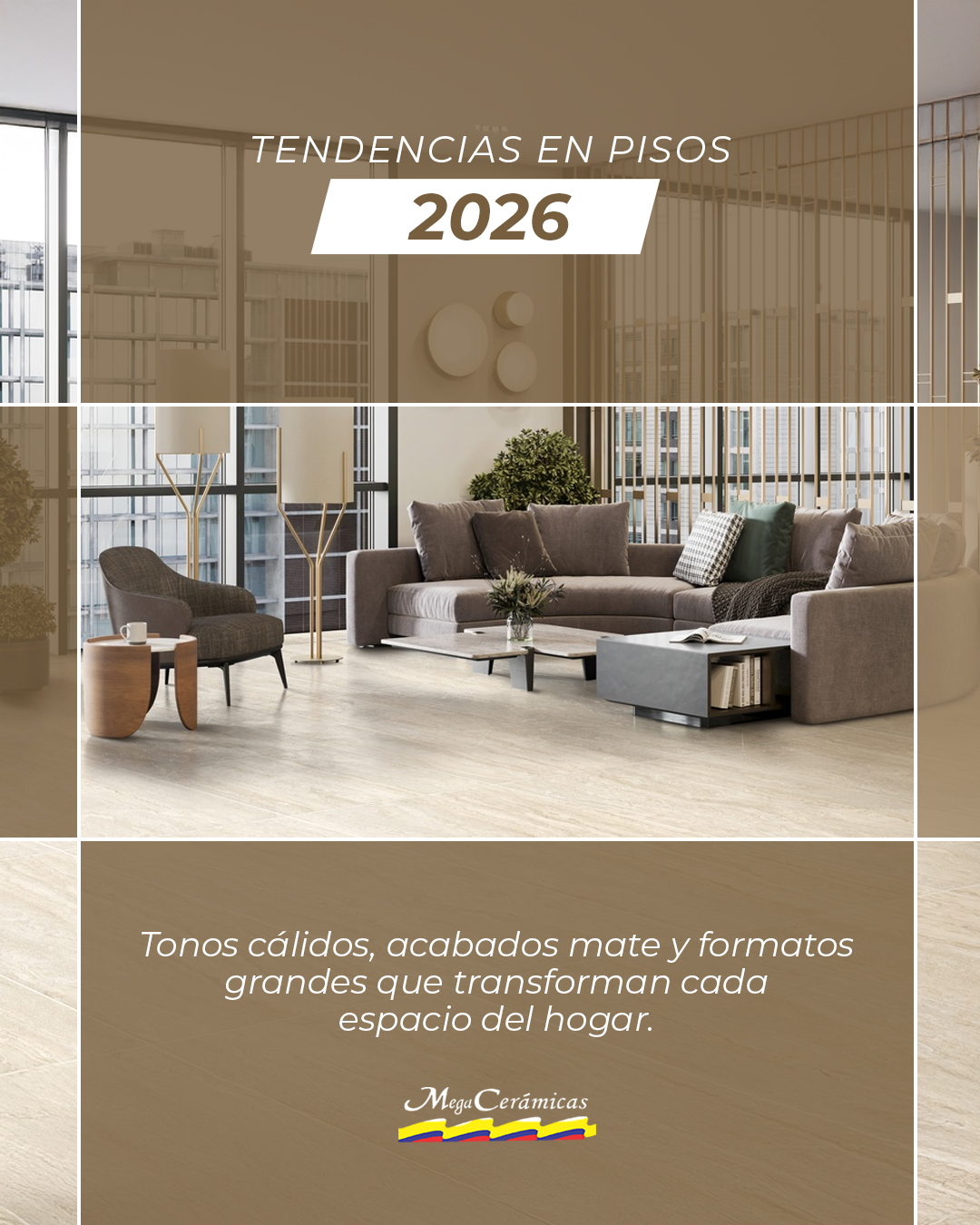 Megacerámicas - Las tendencias en pisos 2026 llegan para transformar ...