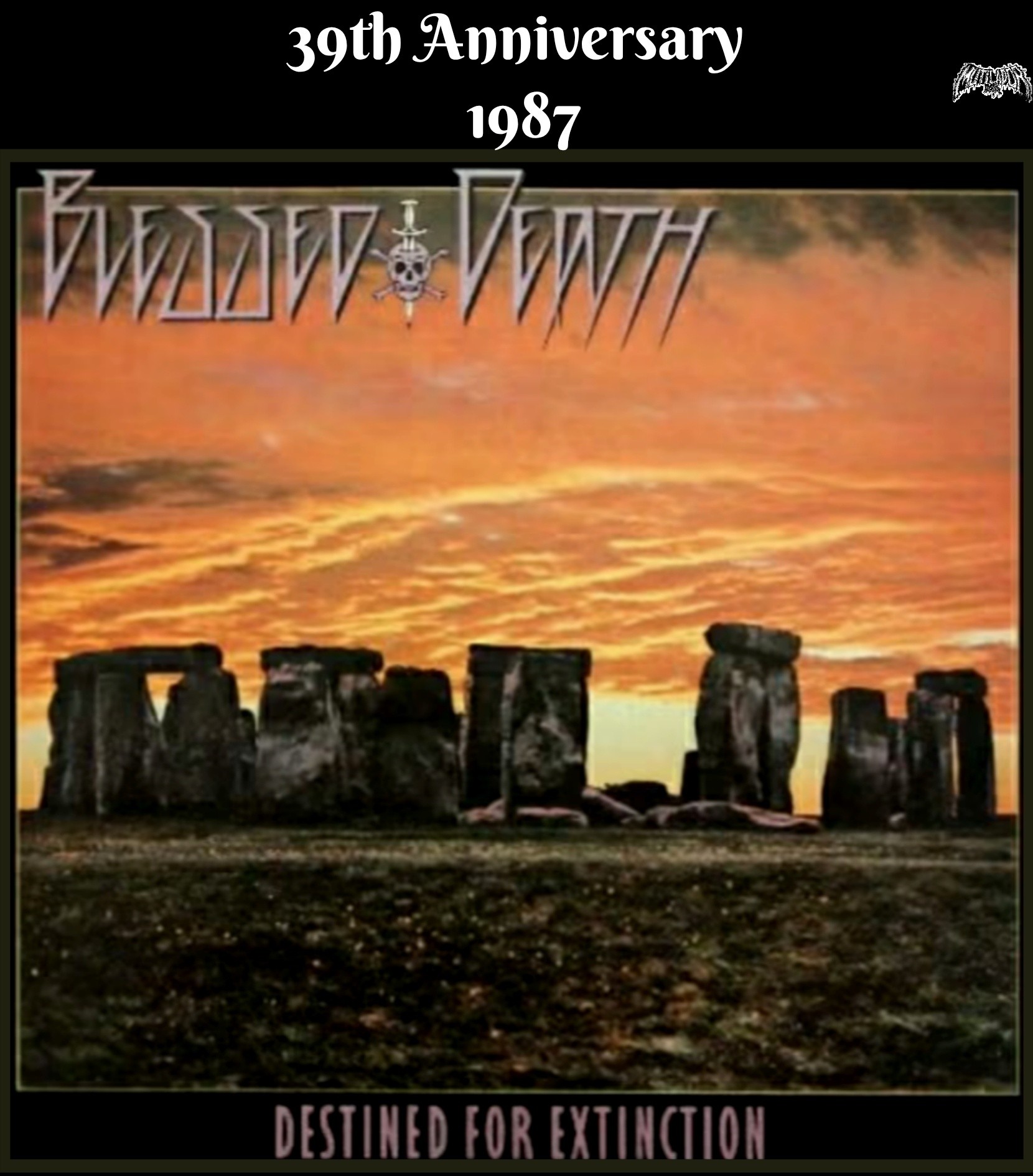 BLESSED DEATH Destined for extinction 1987 🔥🔥🔥🔥🔥 Recorded and