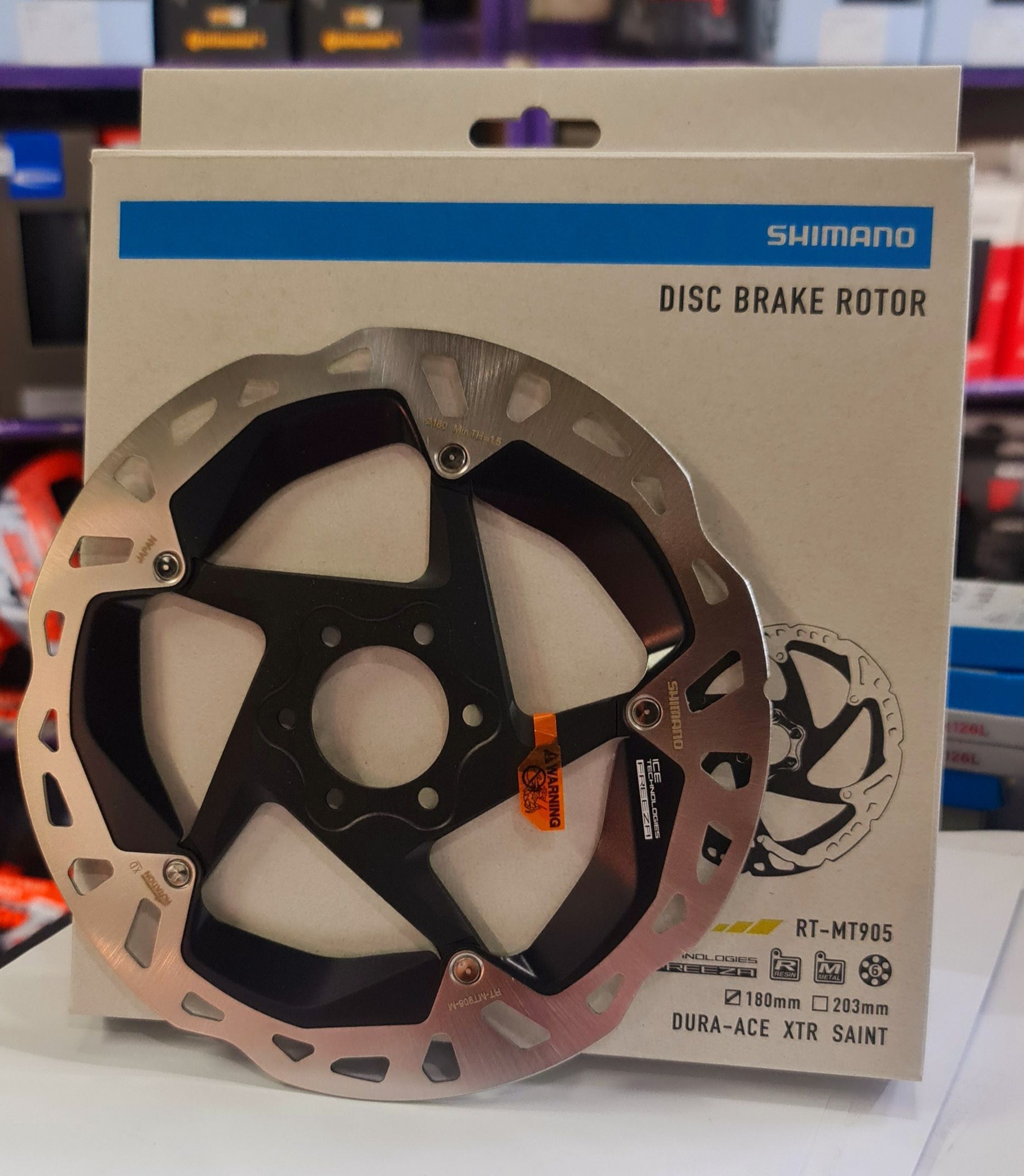 Shimano Dura Ace XTR Saint RT MT900 disc brake rotors