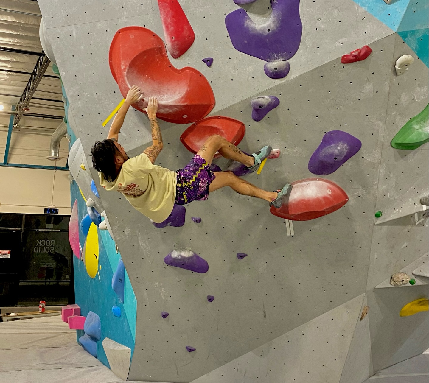Climbing in Color