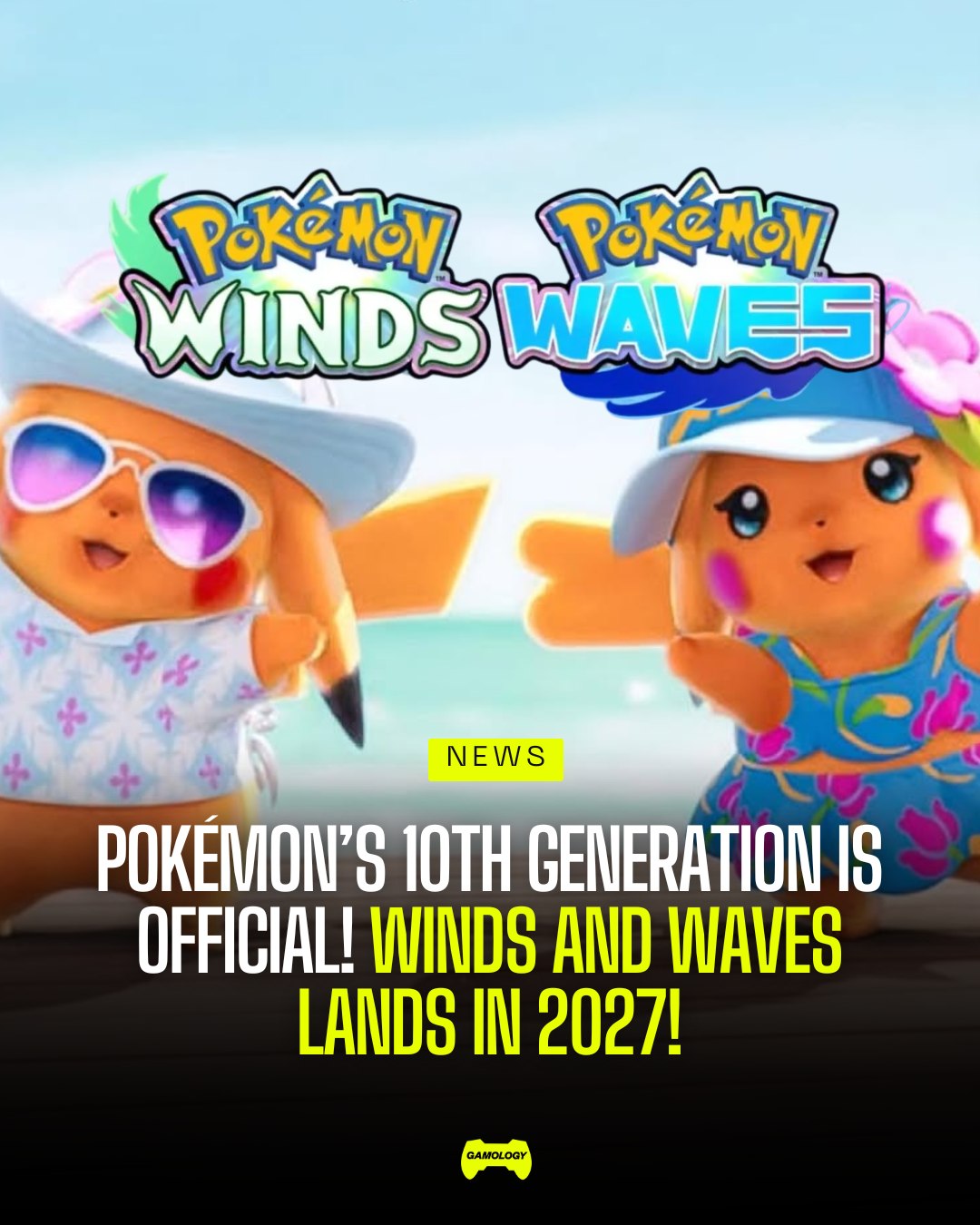Pokémon Winds and Waves is the next mainline entry and it will