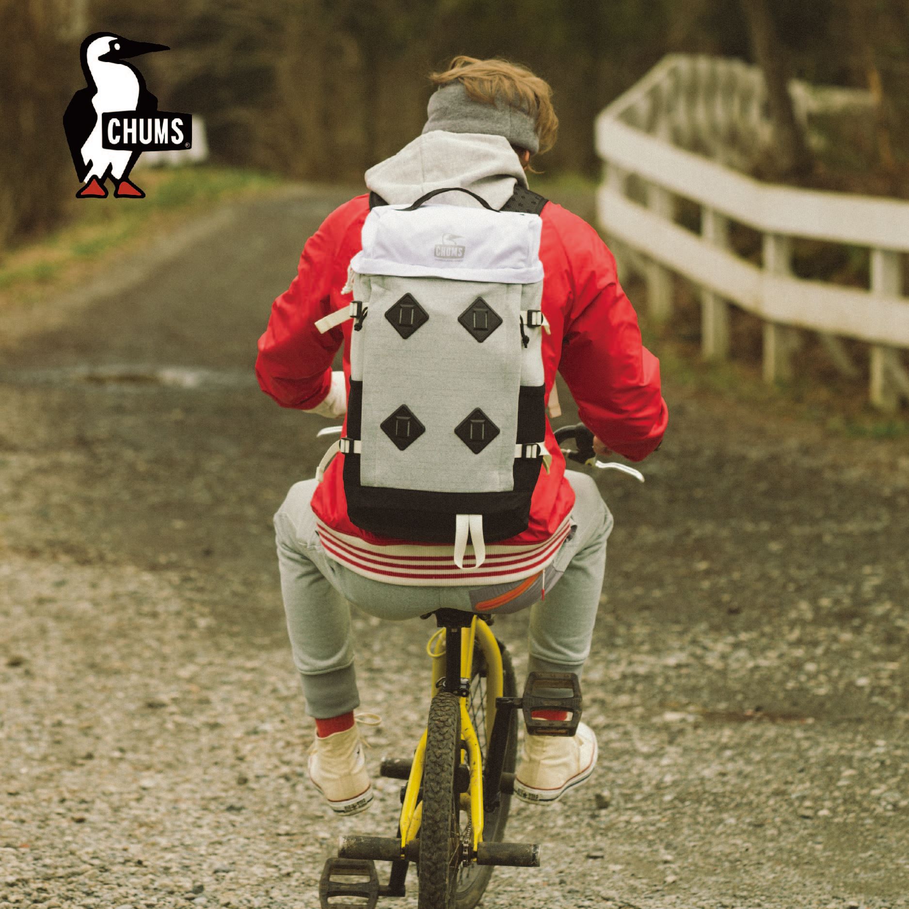 機能背包】Chumthing Sweat Vertical Daypack CHUMS經典Sweat系列袋類 