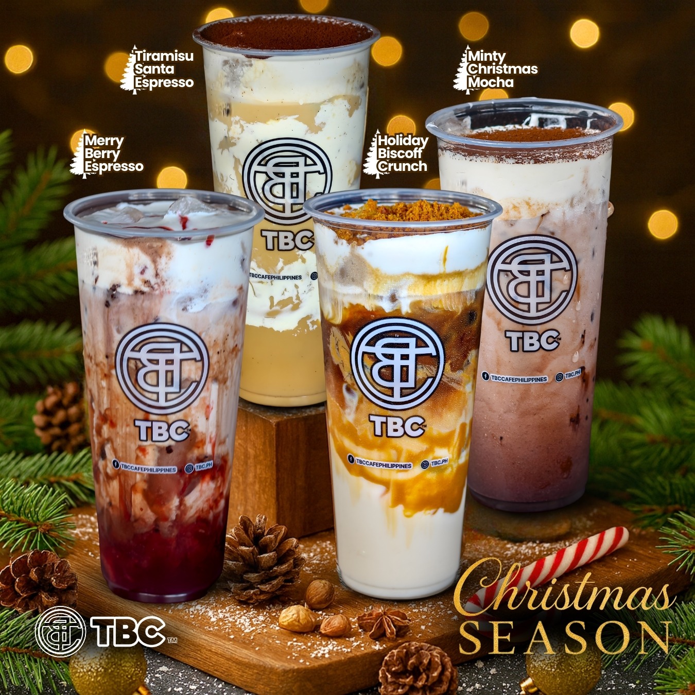 TBC - 🎄 CHRISTMAS NA SA TBC! 🎅 Try our Holiday Drinks lineup: 🎅 ...