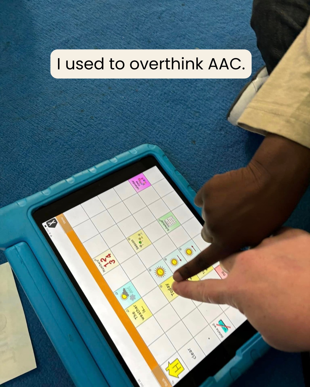 Autism - 🤔 I used to overthink AAC. If this sounds like you, comment ...